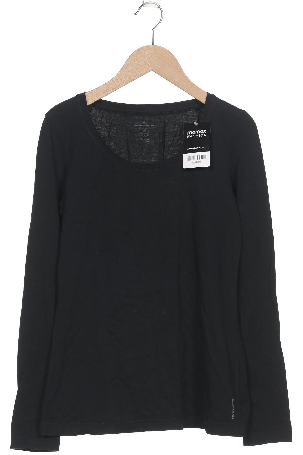 

Tom Tailor Damen Langarmshirt, schwarz, Gr. 38