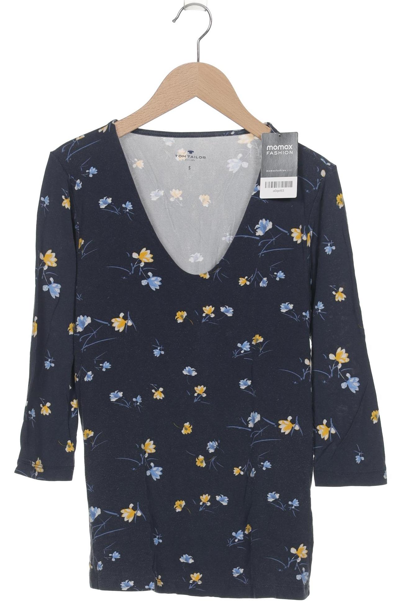 

Tom Tailor Damen Langarmshirt, marineblau, Gr. 36