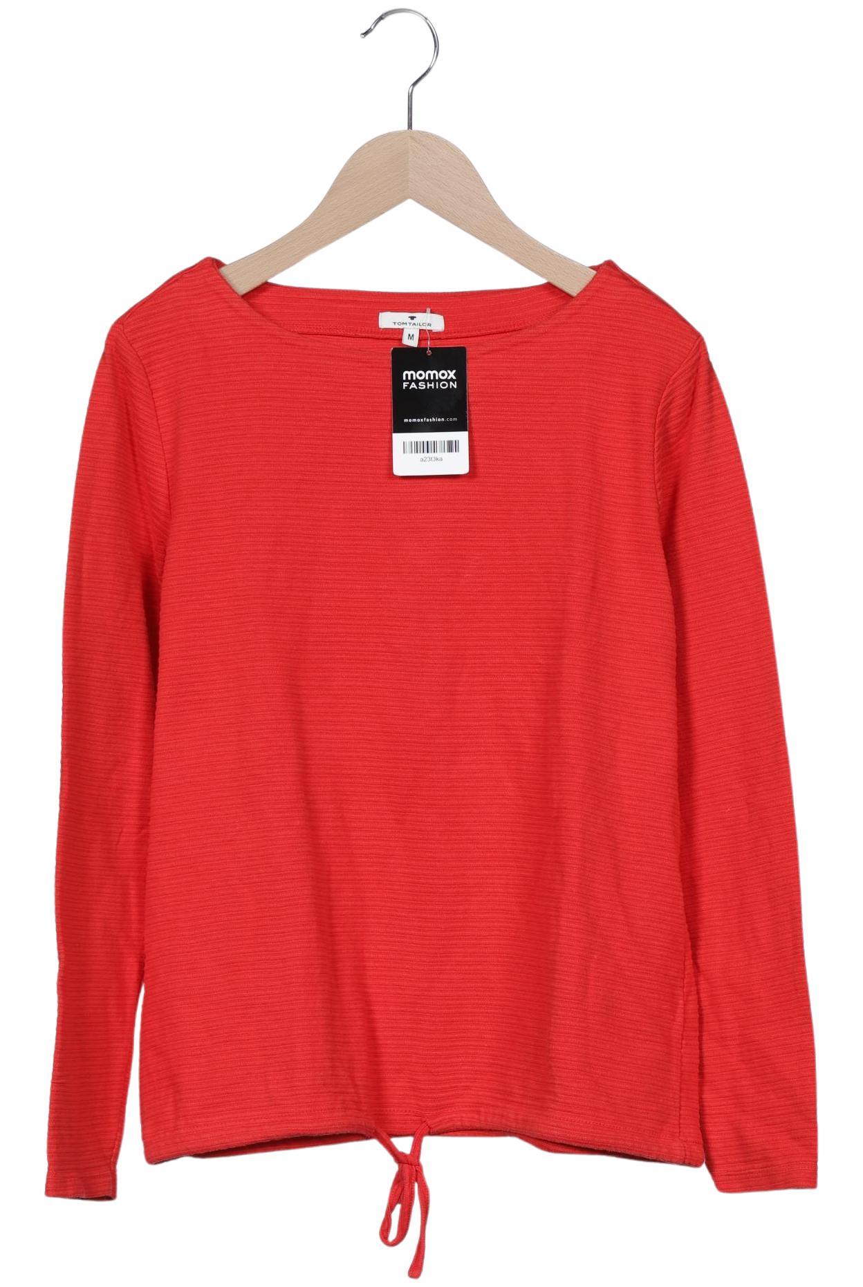 

Tom Tailor Damen Langarmshirt, rot, Gr. 38