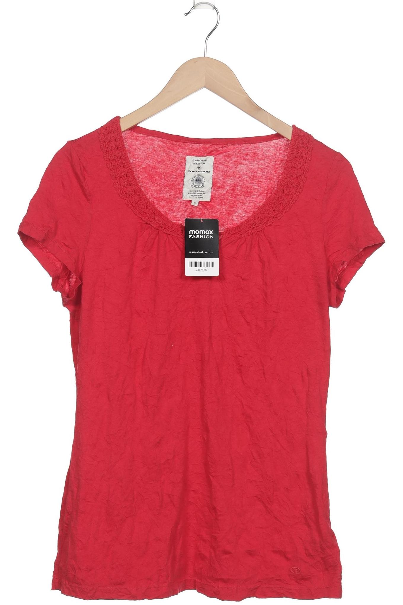

Tom Tailor Damen T-Shirt, rot, Gr. 42