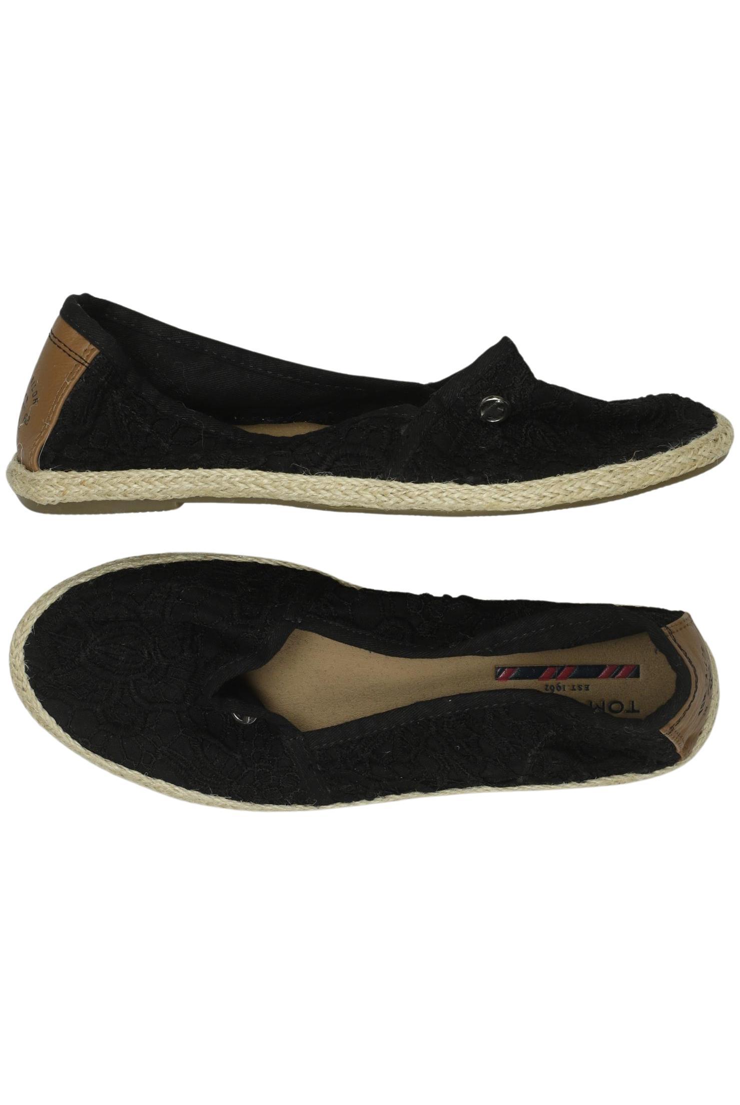 

Tom Tailor Damen Ballerinas, schwarz, Gr. 38