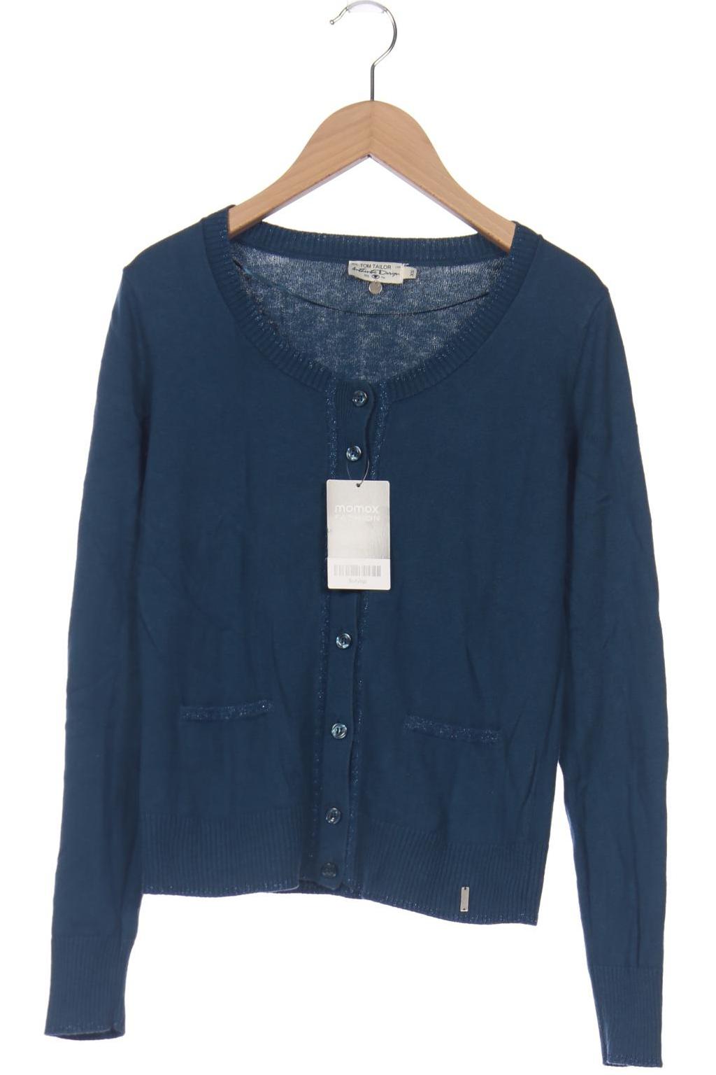 

Tom Tailor Damen Strickjacke, blau, Gr. 34