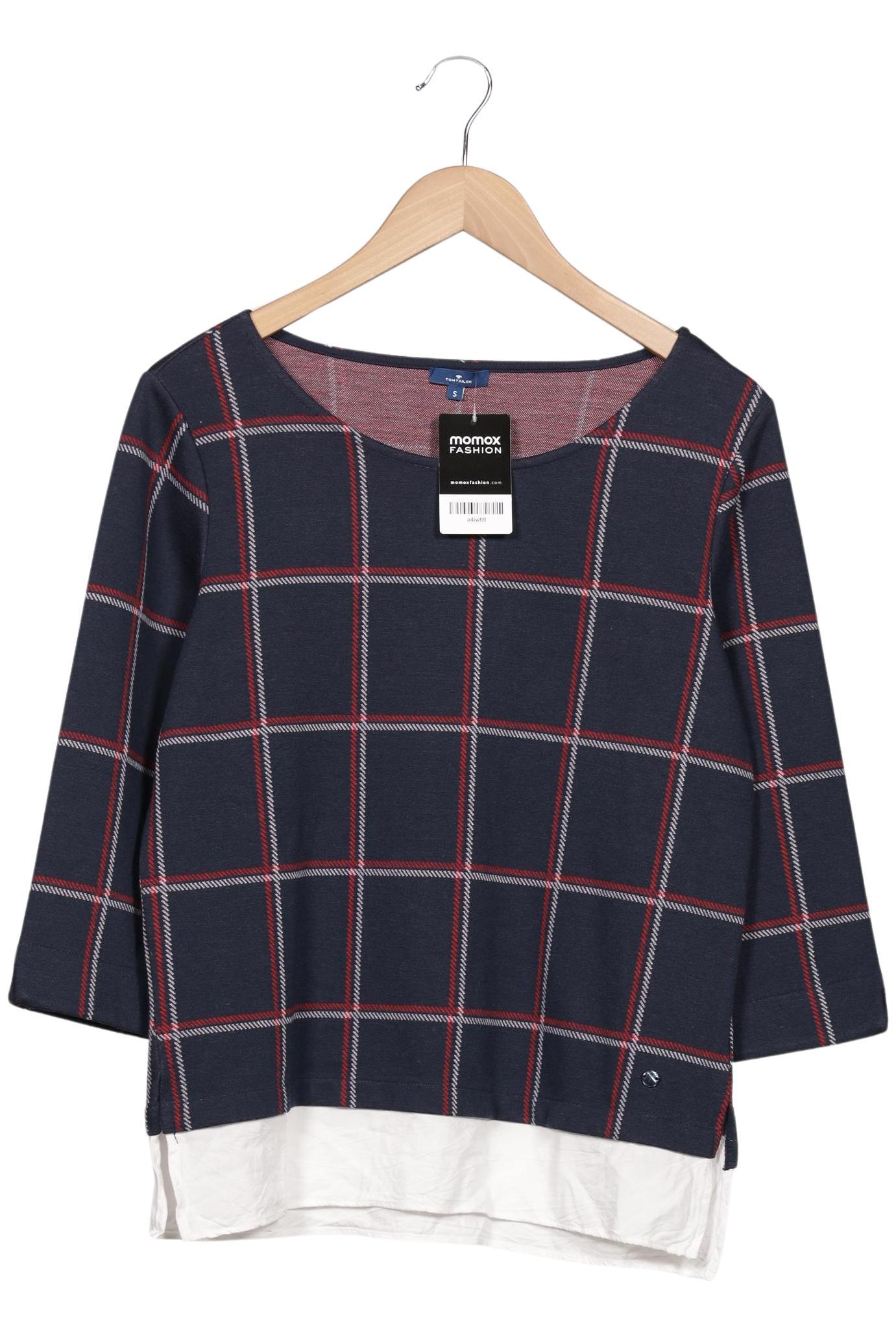 

Tom Tailor Damen Langarmshirt, marineblau, Gr. 36