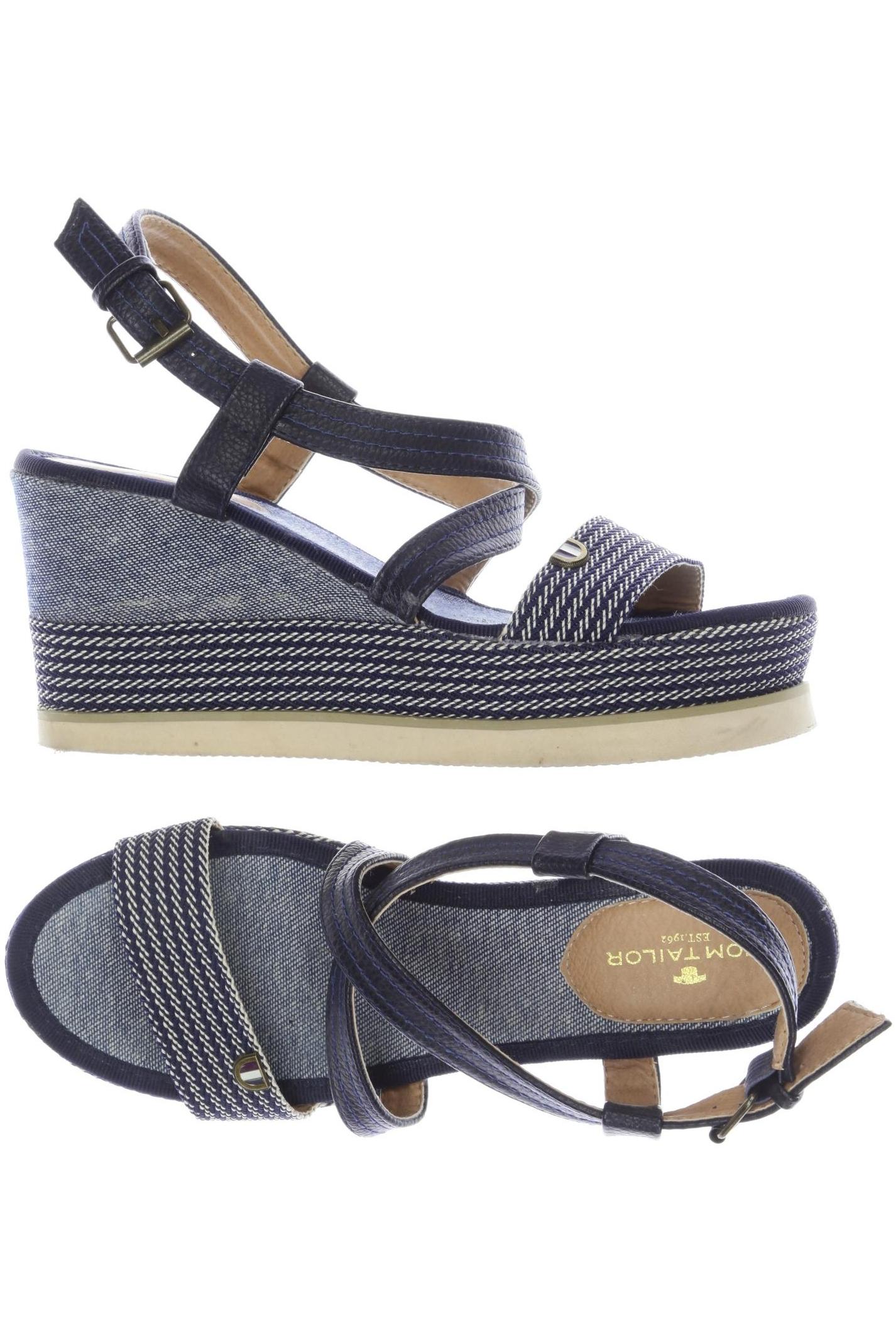 

Tom Tailor Damen Sandale, marineblau, Gr. 39