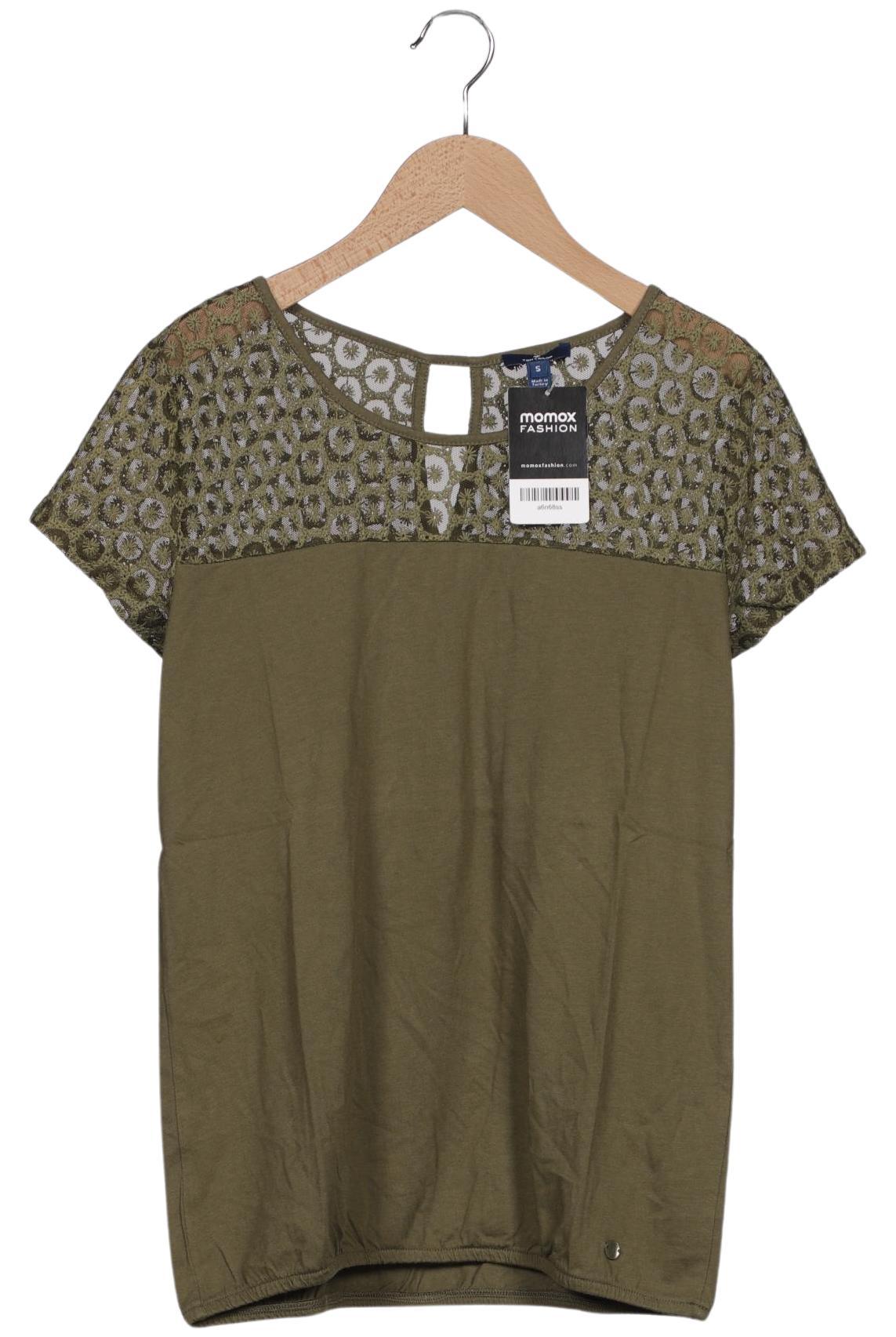 

Tom Tailor Damen T-Shirt, grün, Gr. 36