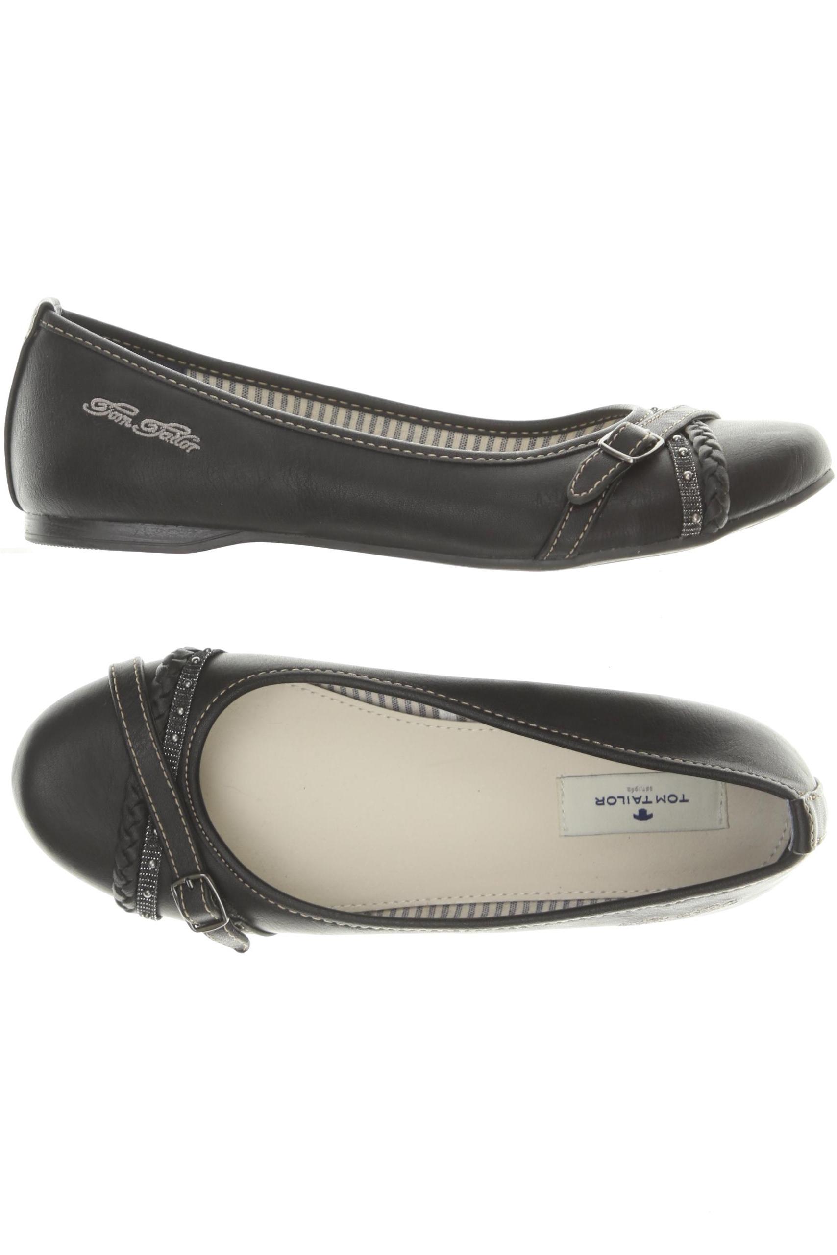 

Tom Tailor Damen Ballerinas, schwarz, Gr. 39