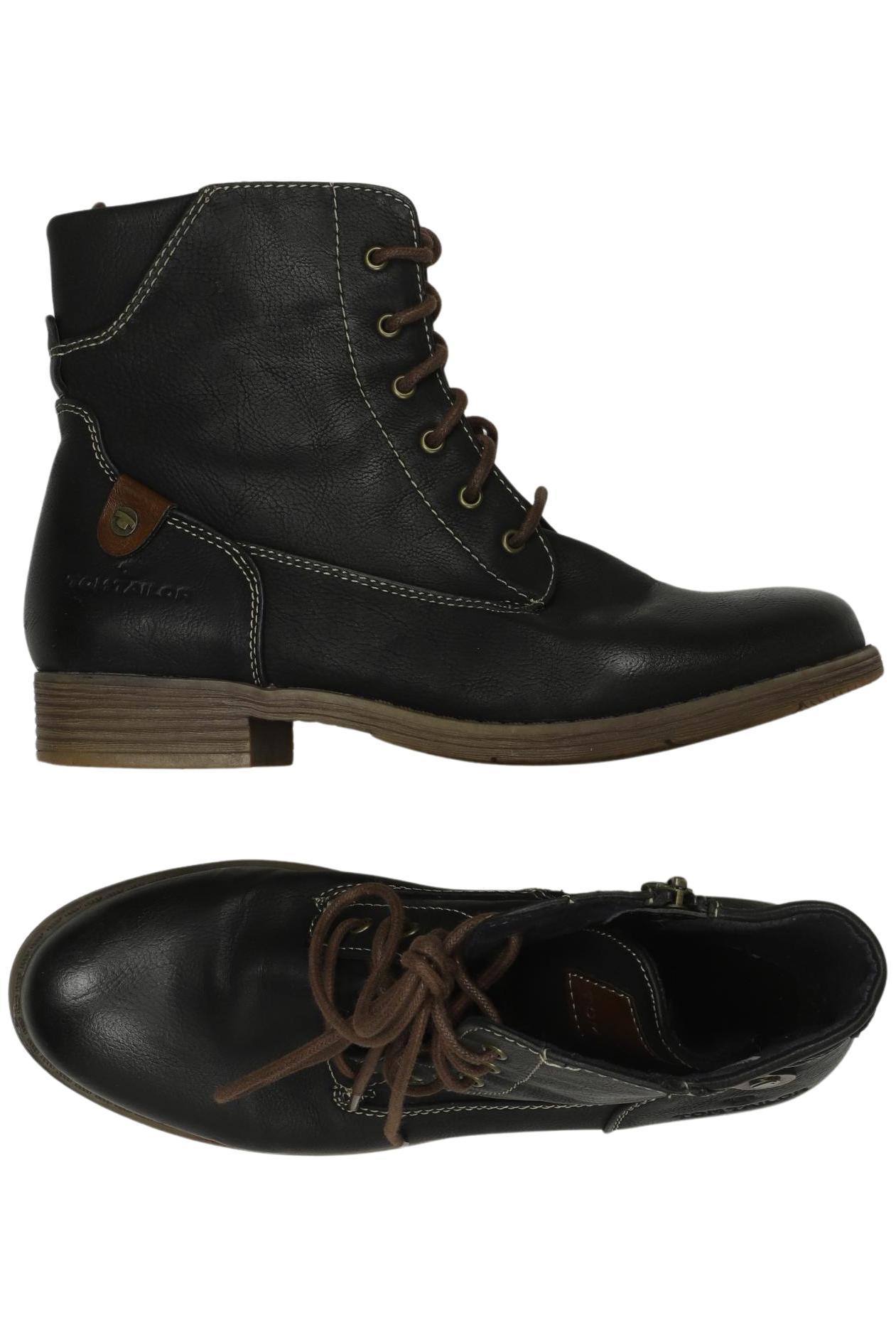 

Tom Tailor Damen Stiefelette, schwarz, Gr. 38