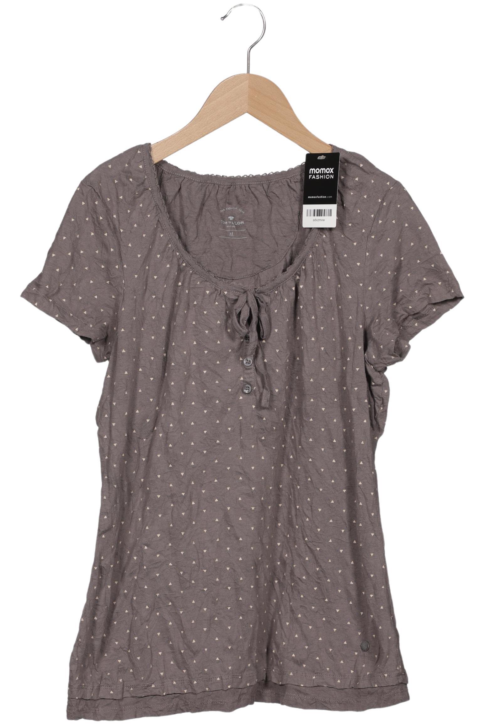 

Tom Tailor Damen T-Shirt, grau, Gr. 38