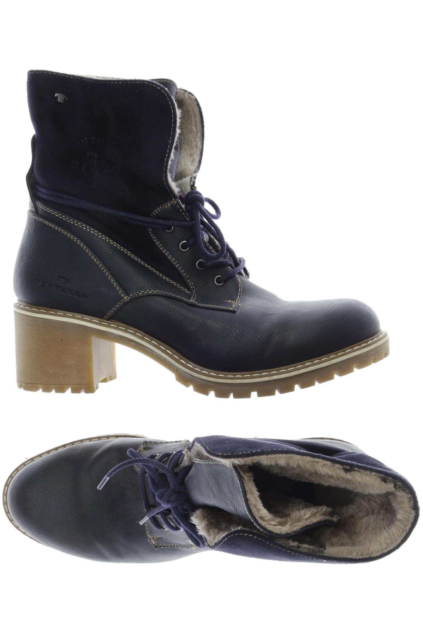 

Tom Tailor Damen Stiefelette, marineblau, Gr. 40