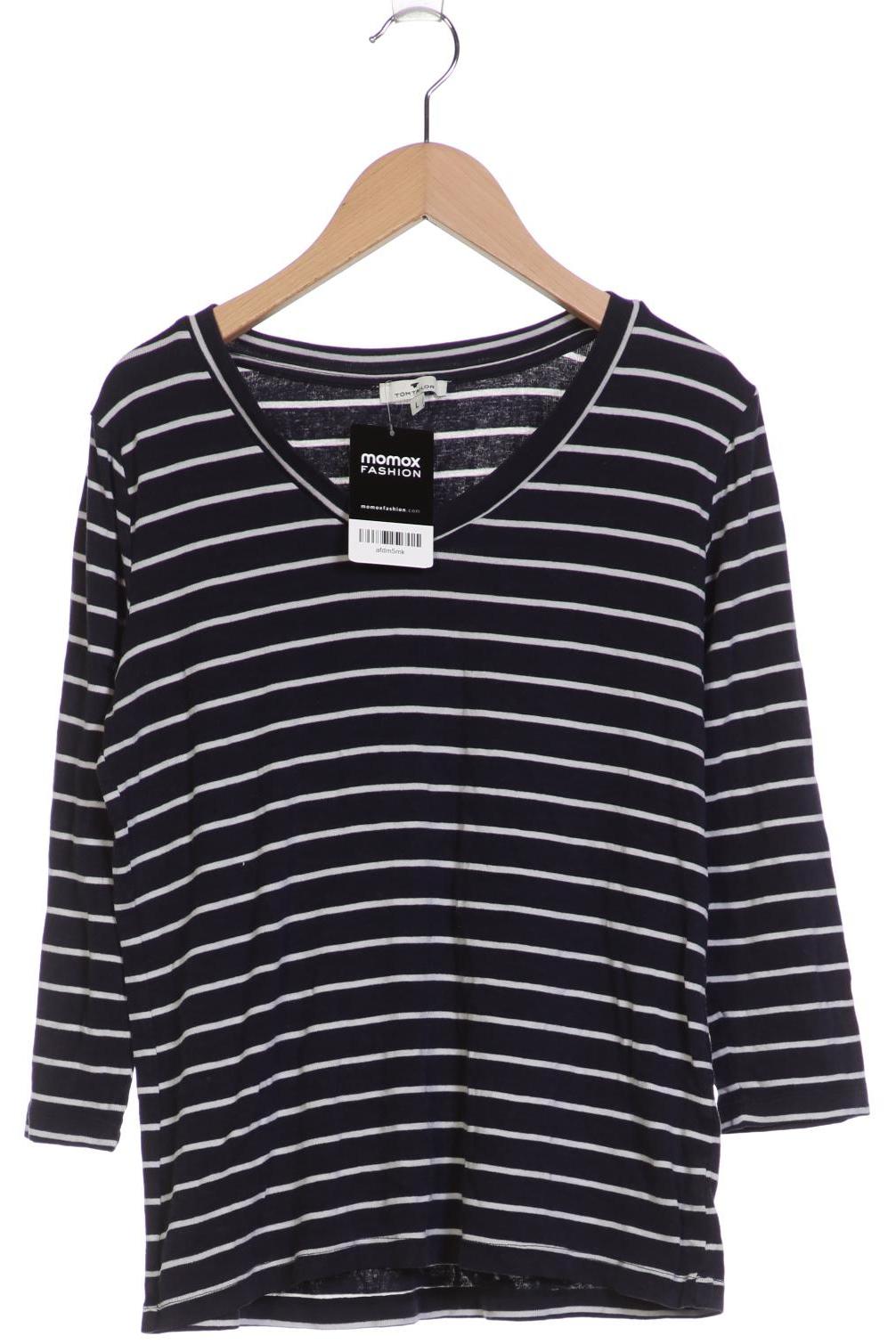 

Tom Tailor Damen Langarmshirt, marineblau, Gr. 42
