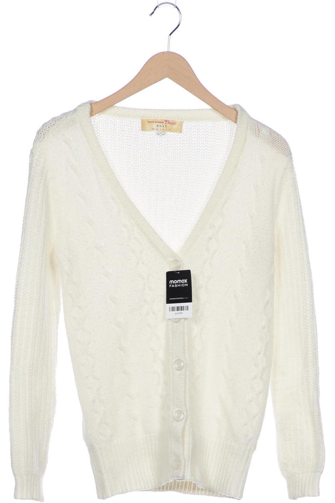 

Tom Tailor Damen Strickjacke, cremeweiß, Gr. 34
