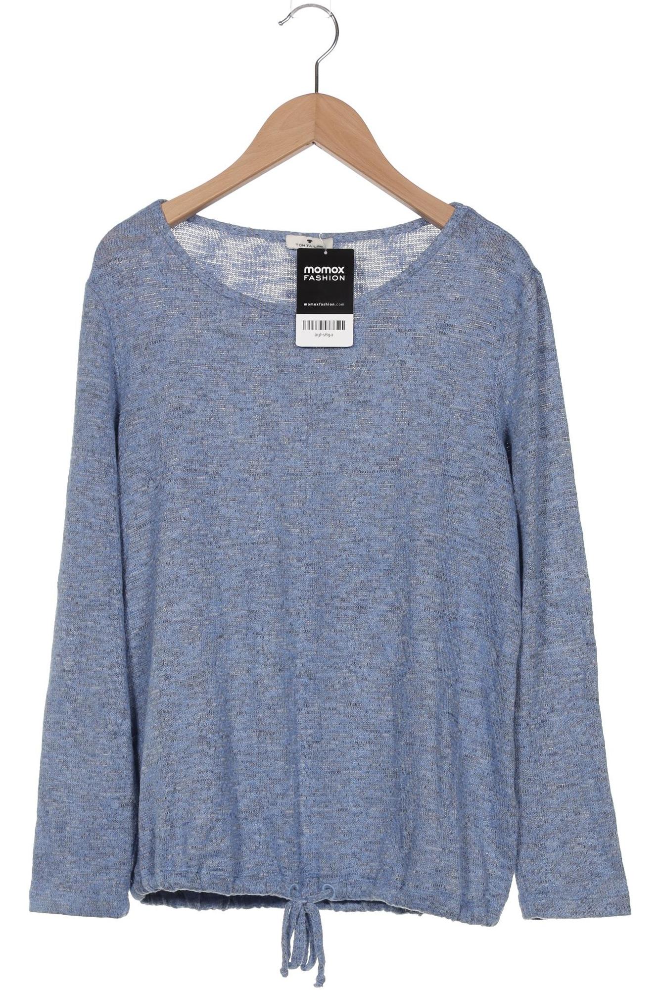 

Tom Tailor Damen Langarmshirt, blau, Gr. 36