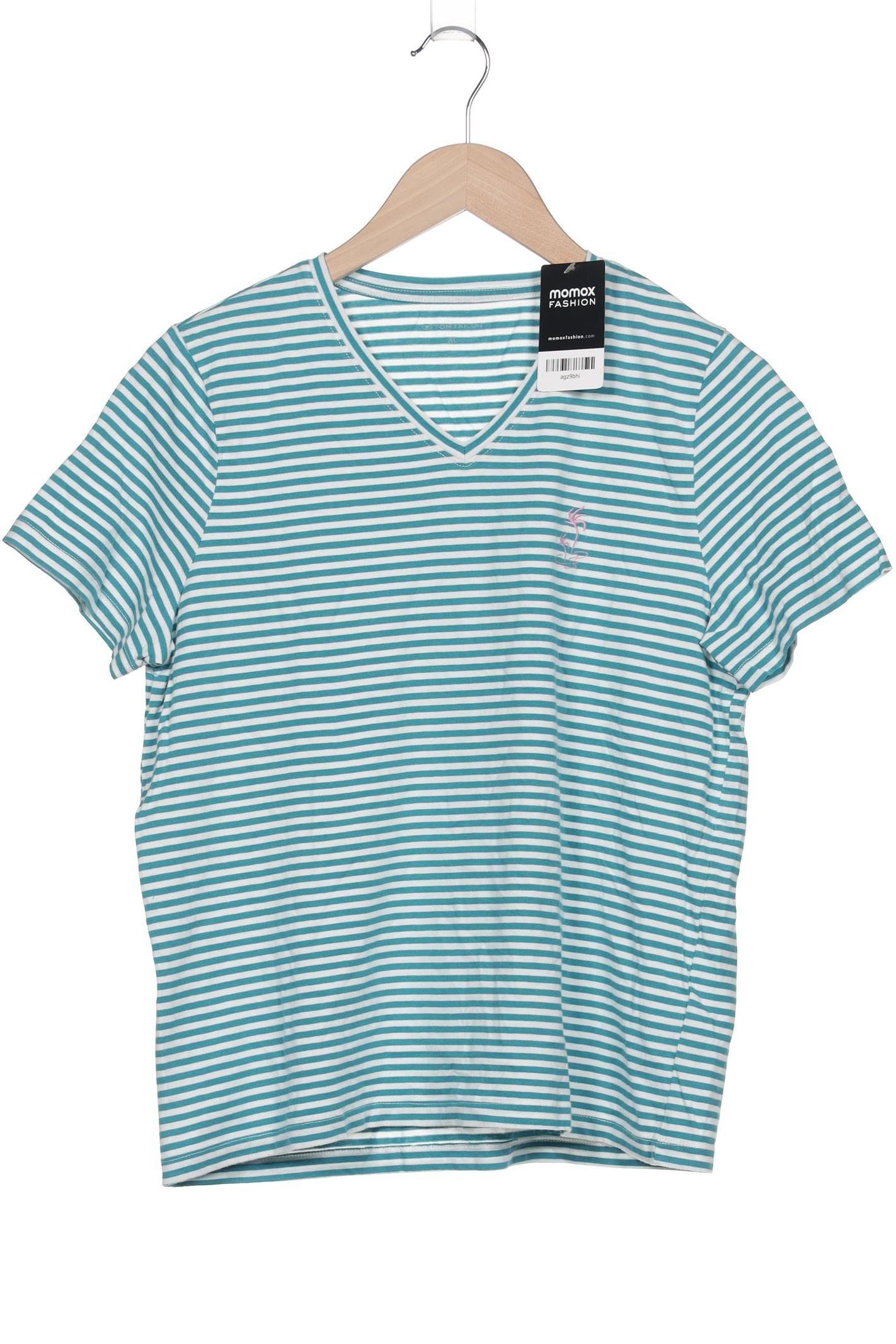 

Tom Tailor Damen T-Shirt, türkis, Gr. 44