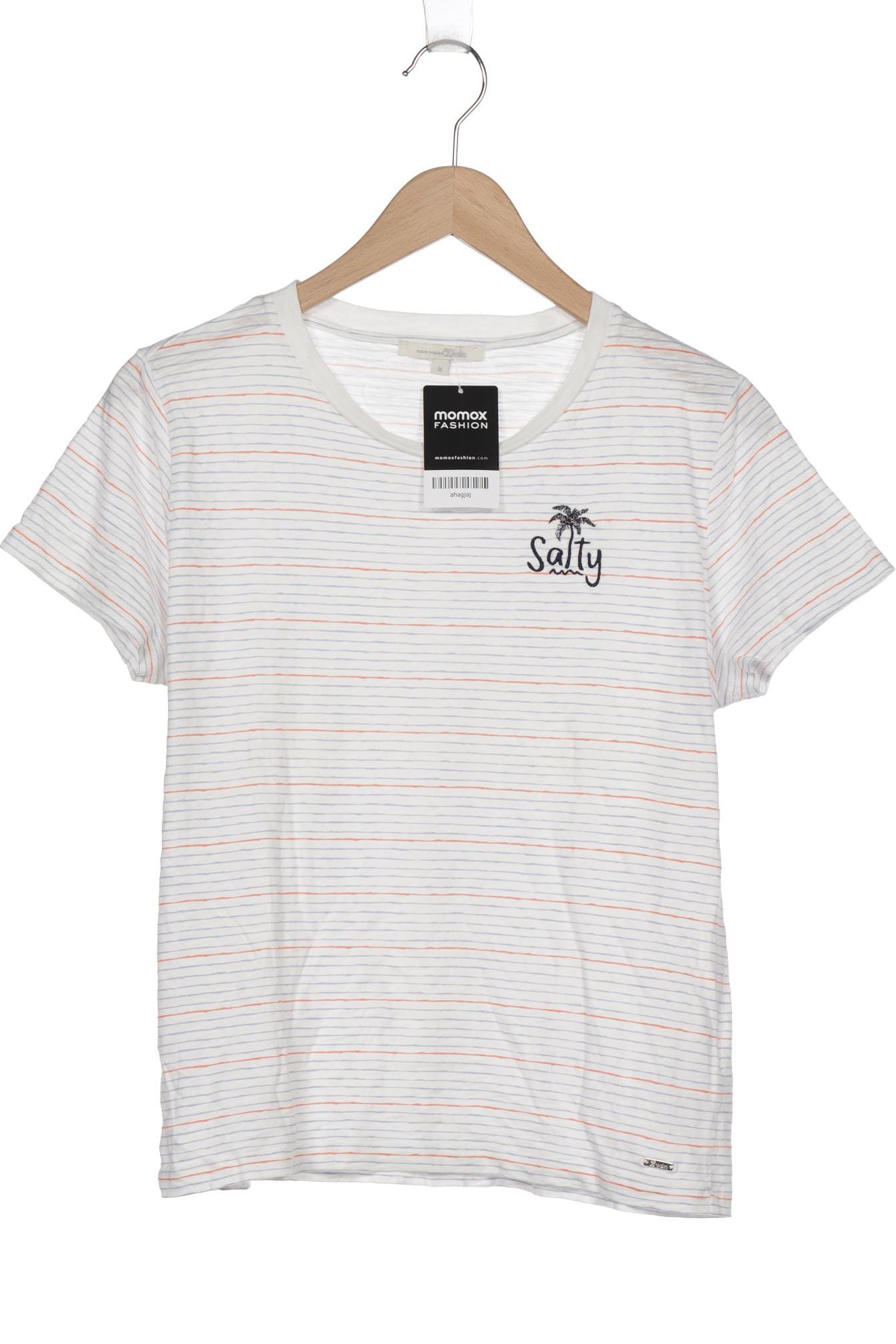 

Tom Tailor Damen T-Shirt, weiß, Gr. 38