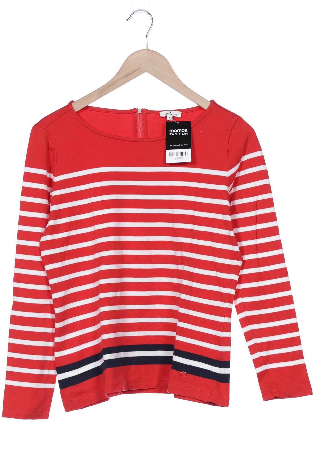 

Tom Tailor Damen Langarmshirt, rot, Gr. 36
