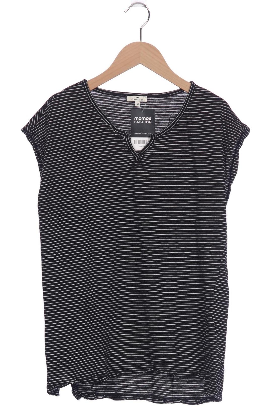

Tom Tailor Damen T-Shirt, schwarz, Gr. 38