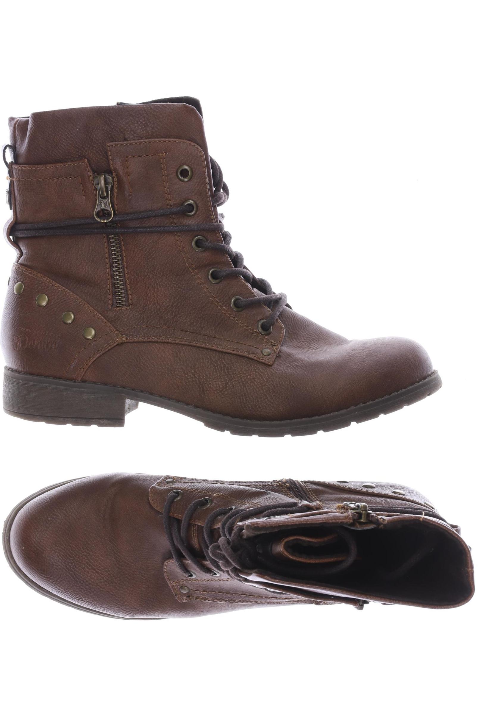 

Tom Tailor Damen Stiefelette, braun