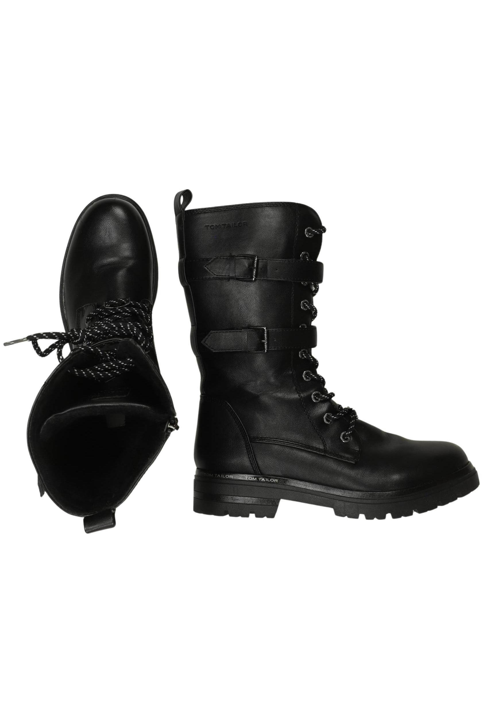 

Tom Tailor Damen Stiefel, schwarz, Gr. 40
