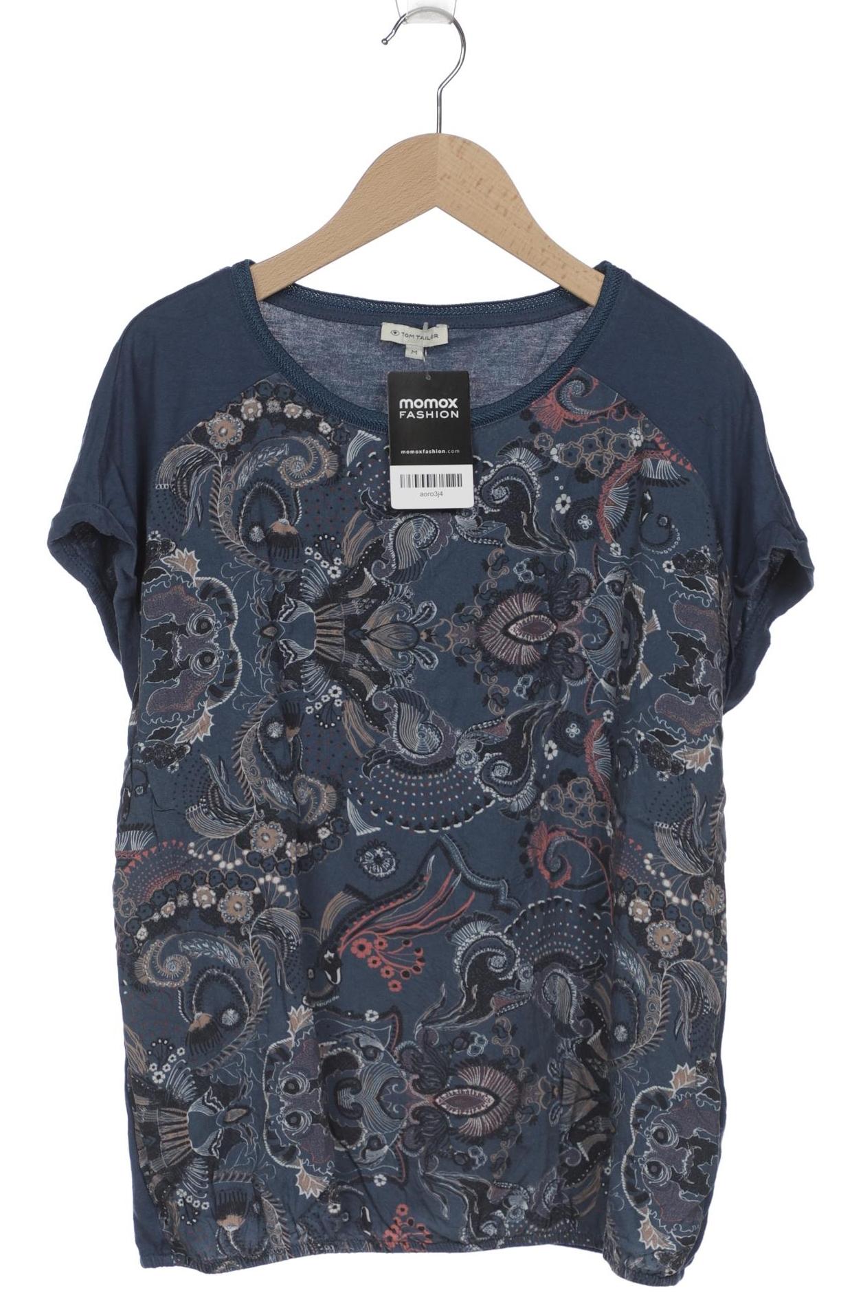 

Tom Tailor Damen T-Shirt, blau, Gr. 38