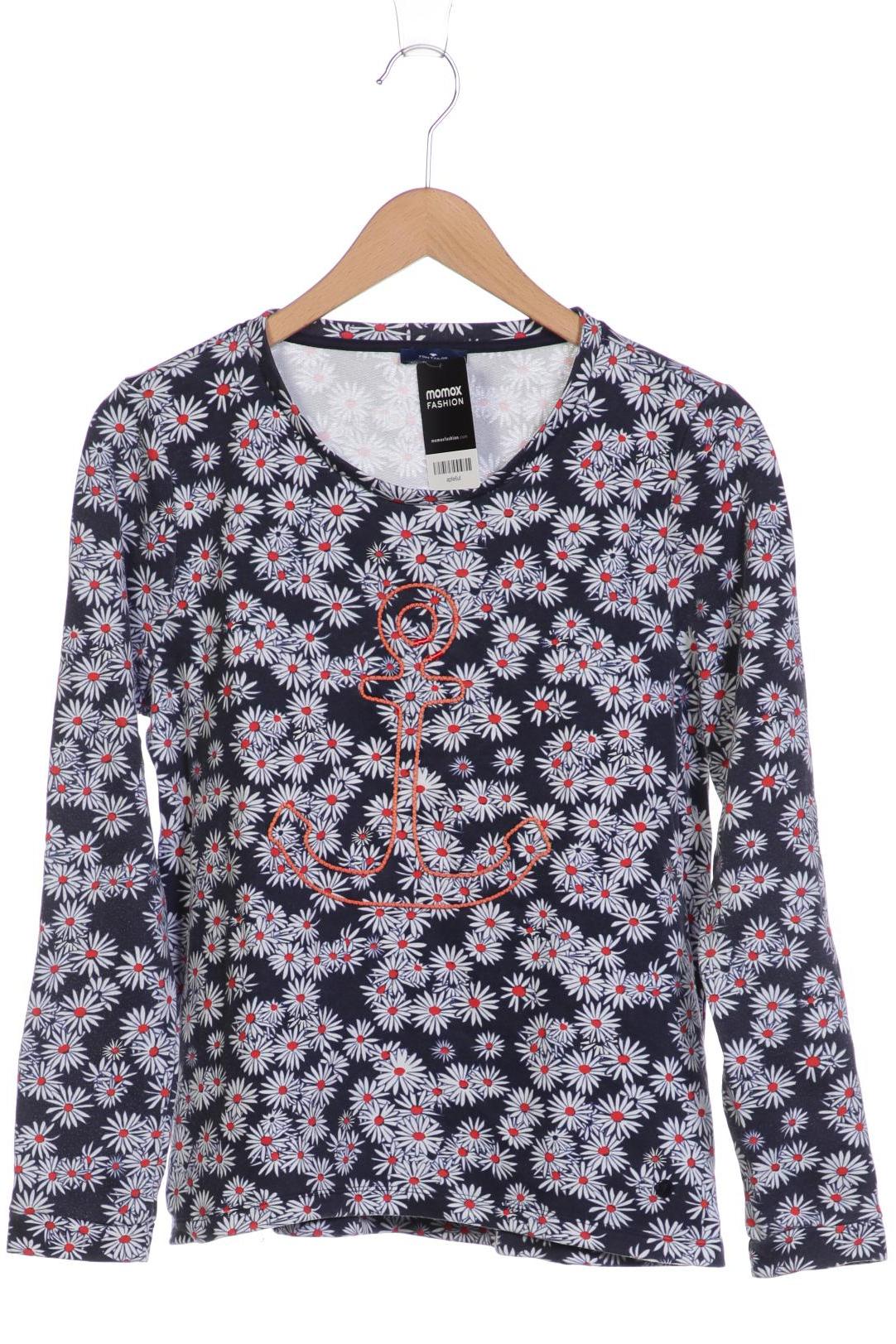 

Tom Tailor Damen Langarmshirt, marineblau