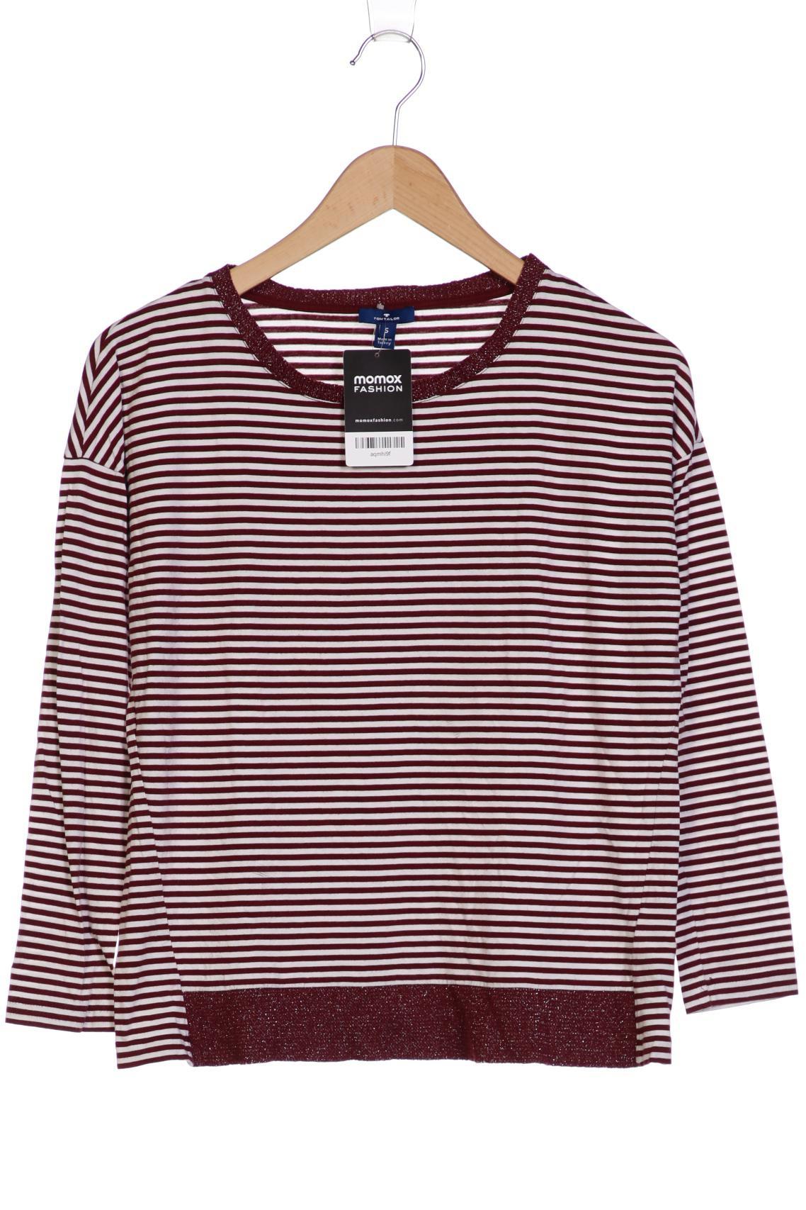 

Tom Tailor Damen Langarmshirt, bordeaux, Gr. 36