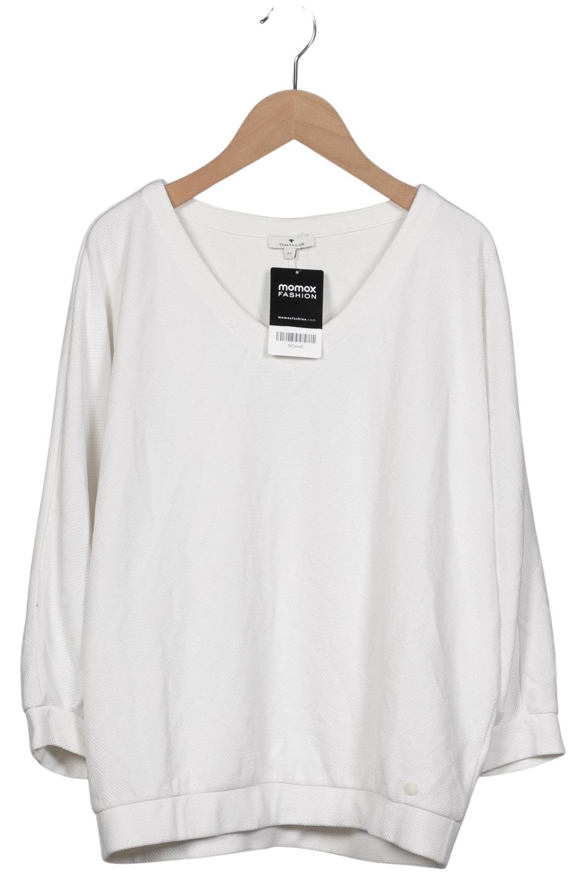 

Tom Tailor Damen Sweatshirt, weiß, Gr. 38