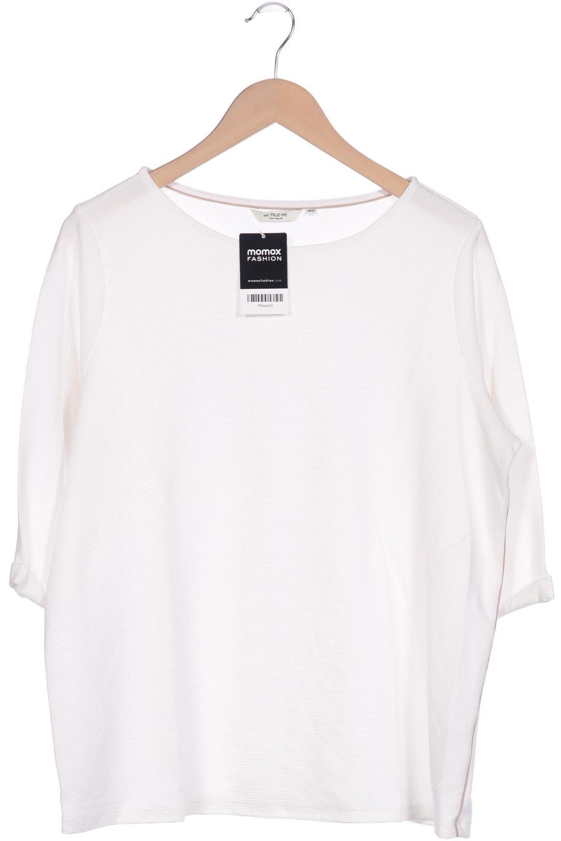 

Tom Tailor Damen Sweatshirt, weiß, Gr. 48