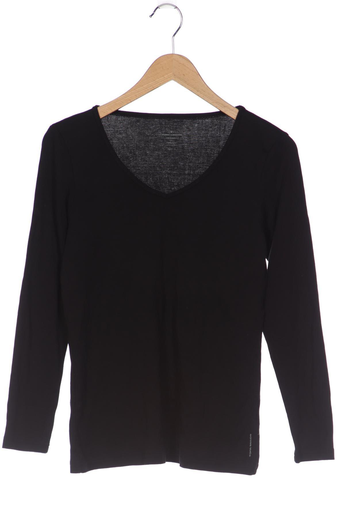 

Tom Tailor Damen Langarmshirt, schwarz