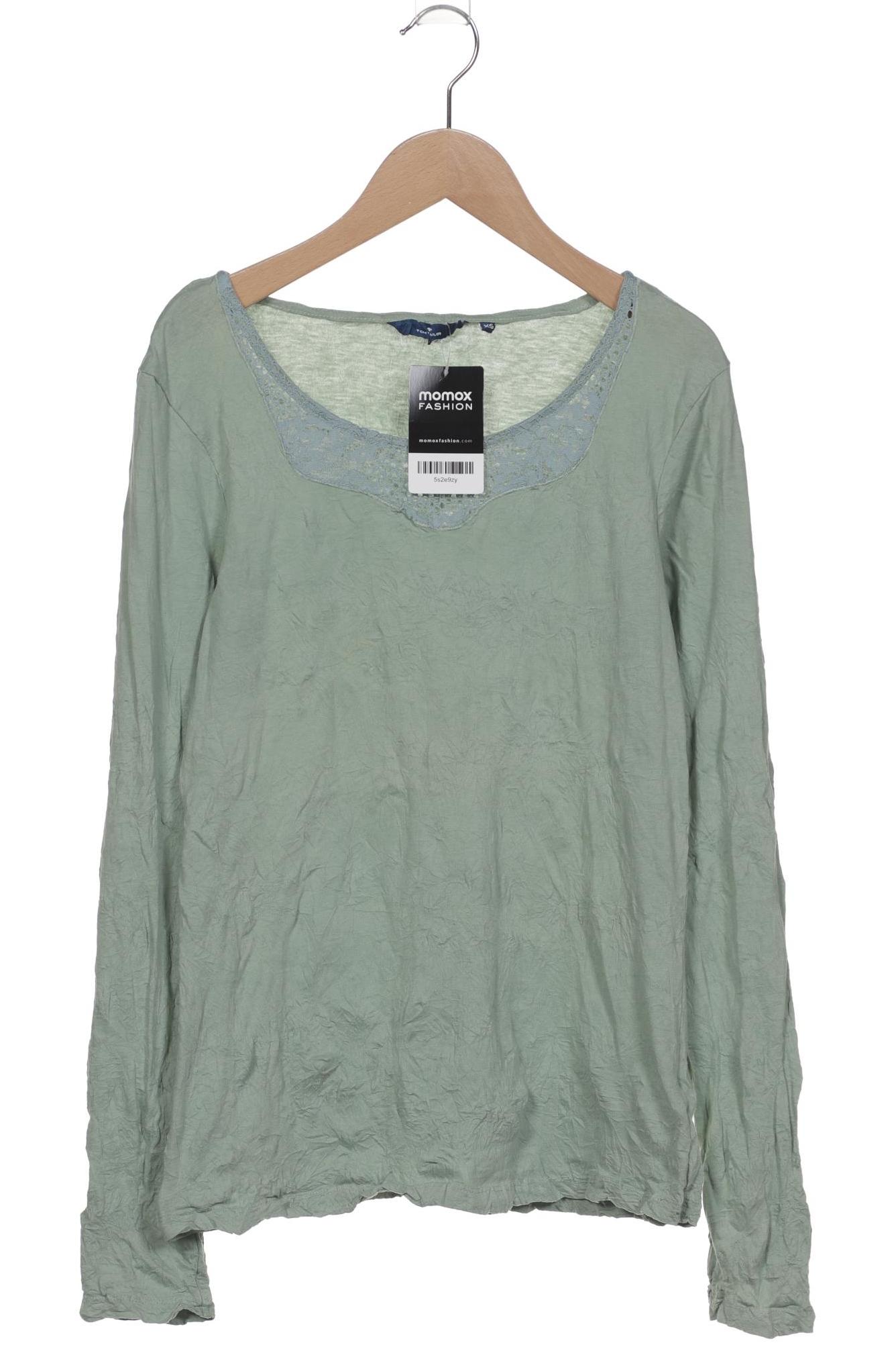 

Tom Tailor Damen Langarmshirt, türkis, Gr. 34