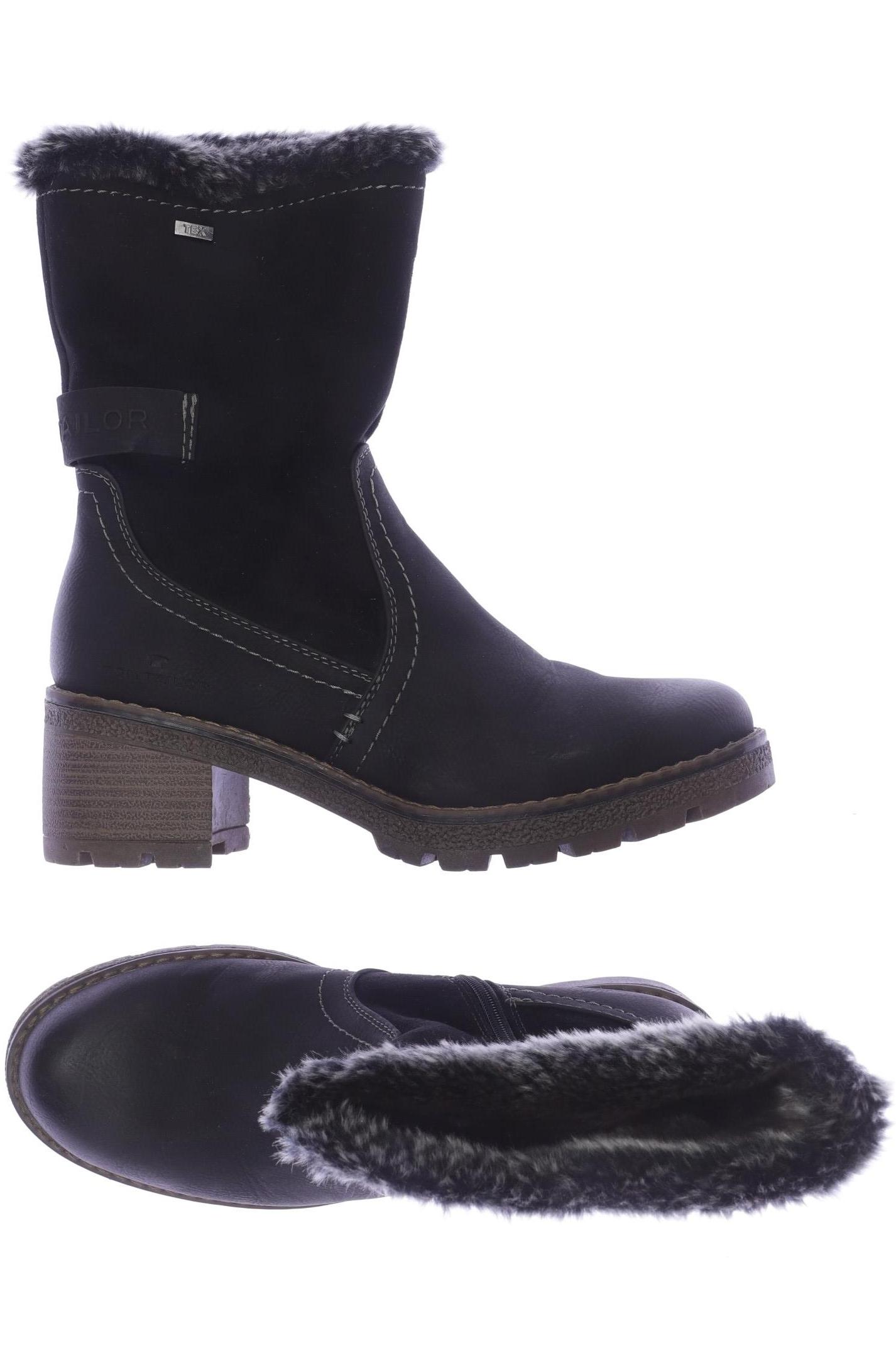 

Tom Tailor Damen Stiefelette, schwarz, Gr. 38