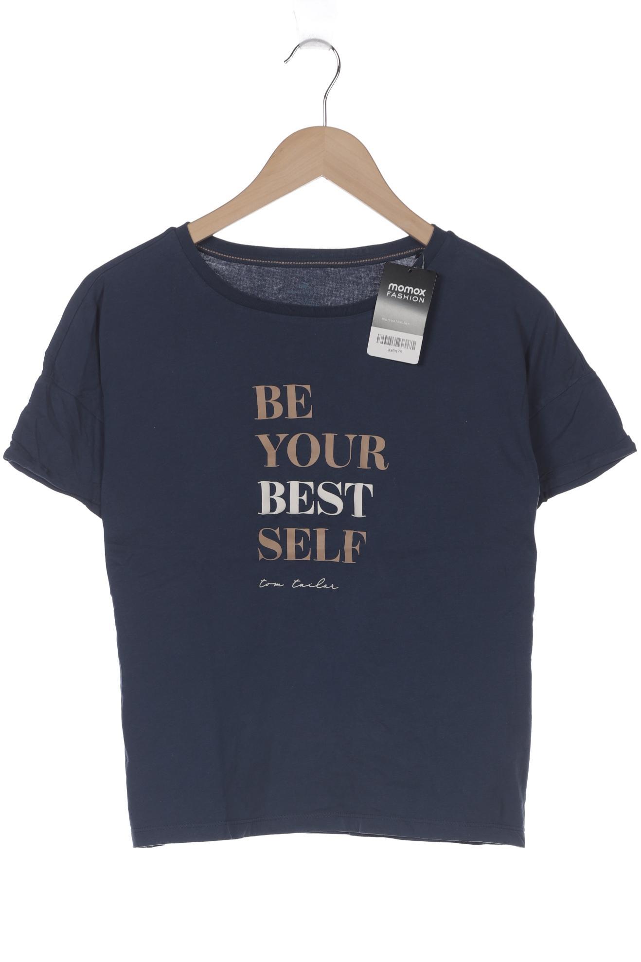 

Tom Tailor Damen T-Shirt, blau, Gr. 36