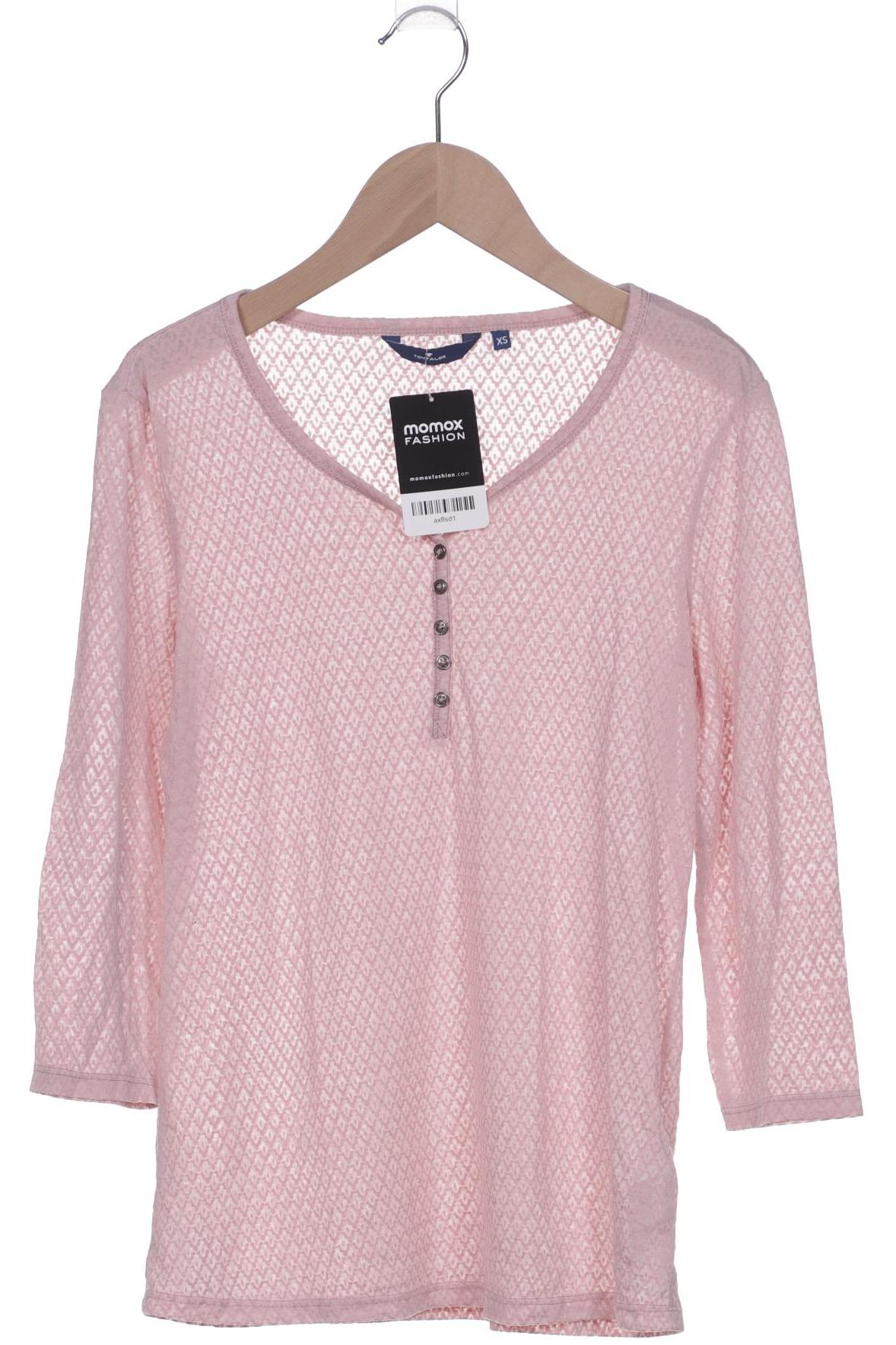 

Tom Tailor Damen Langarmshirt, pink, Gr. 34