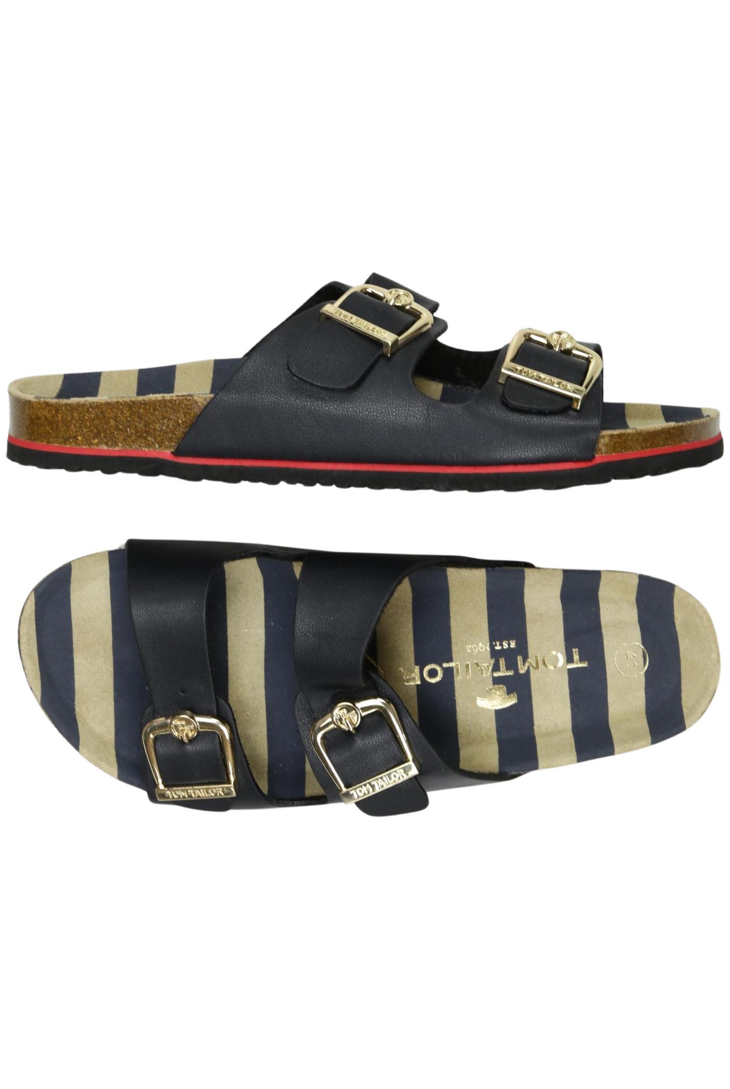 

Tom Tailor Damen Sandale, schwarz, Gr. 41