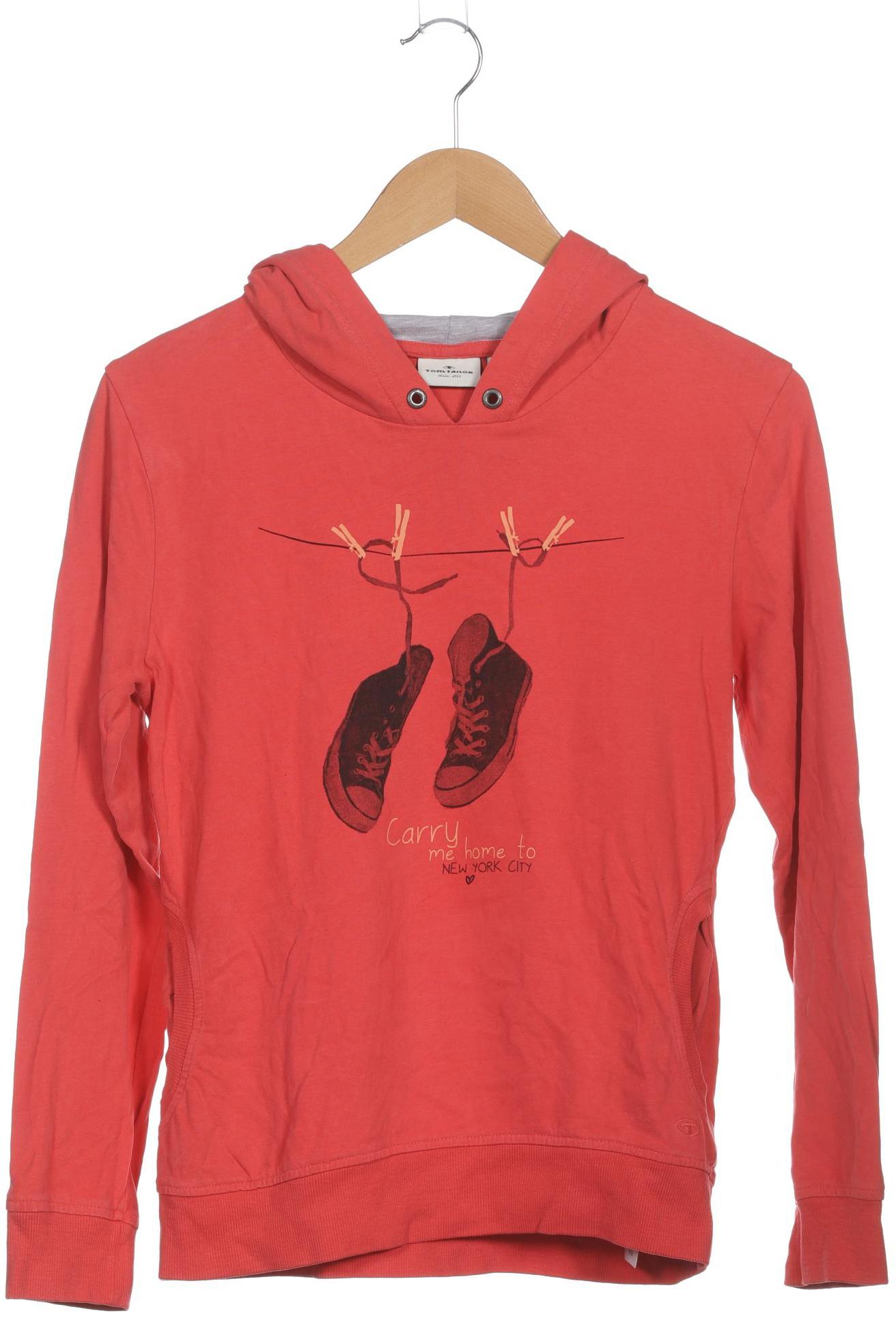 

Tom Tailor Damen Kapuzenpullover, rot, Gr. 44
