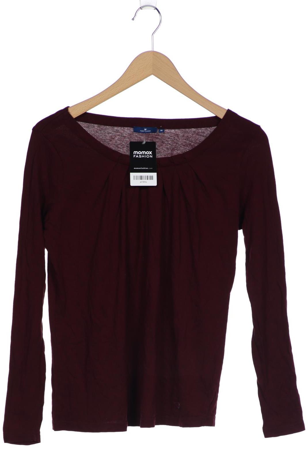 

Tom Tailor Damen Langarmshirt, bordeaux, Gr. 38