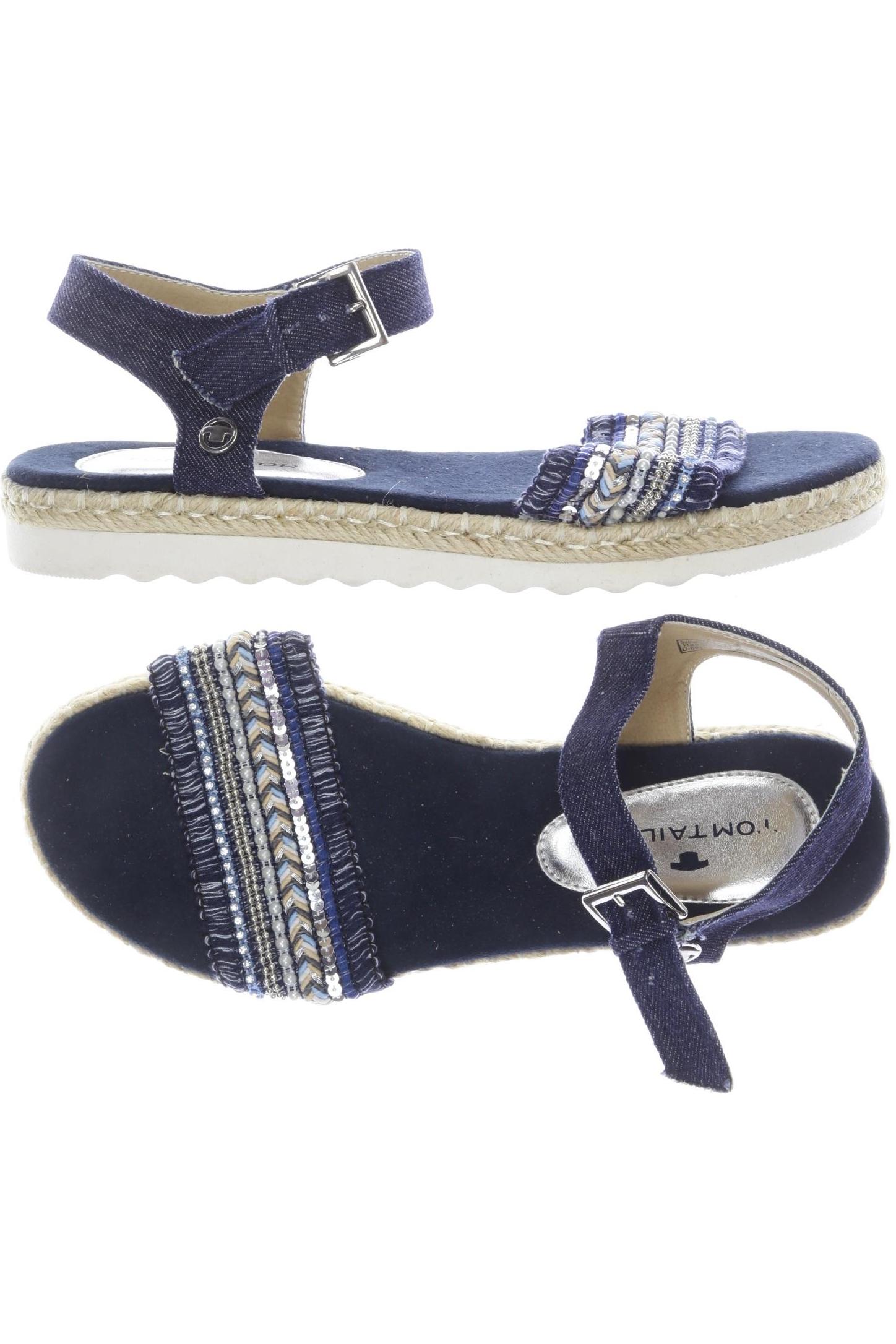 

Tom Tailor Damen Sandale, marineblau, Gr. 39