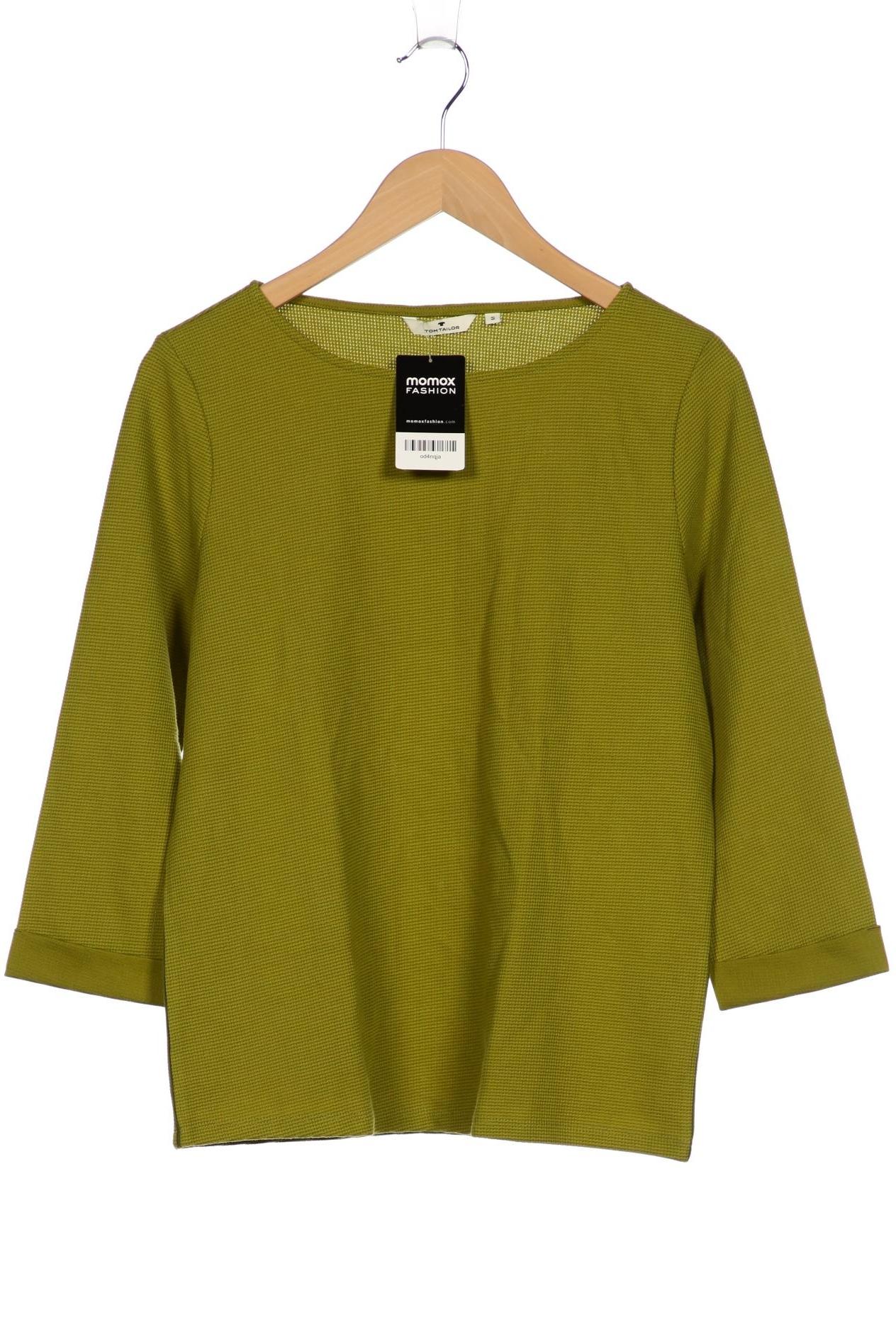 

Tom Tailor Damen Langarmshirt, grün, Gr. 36