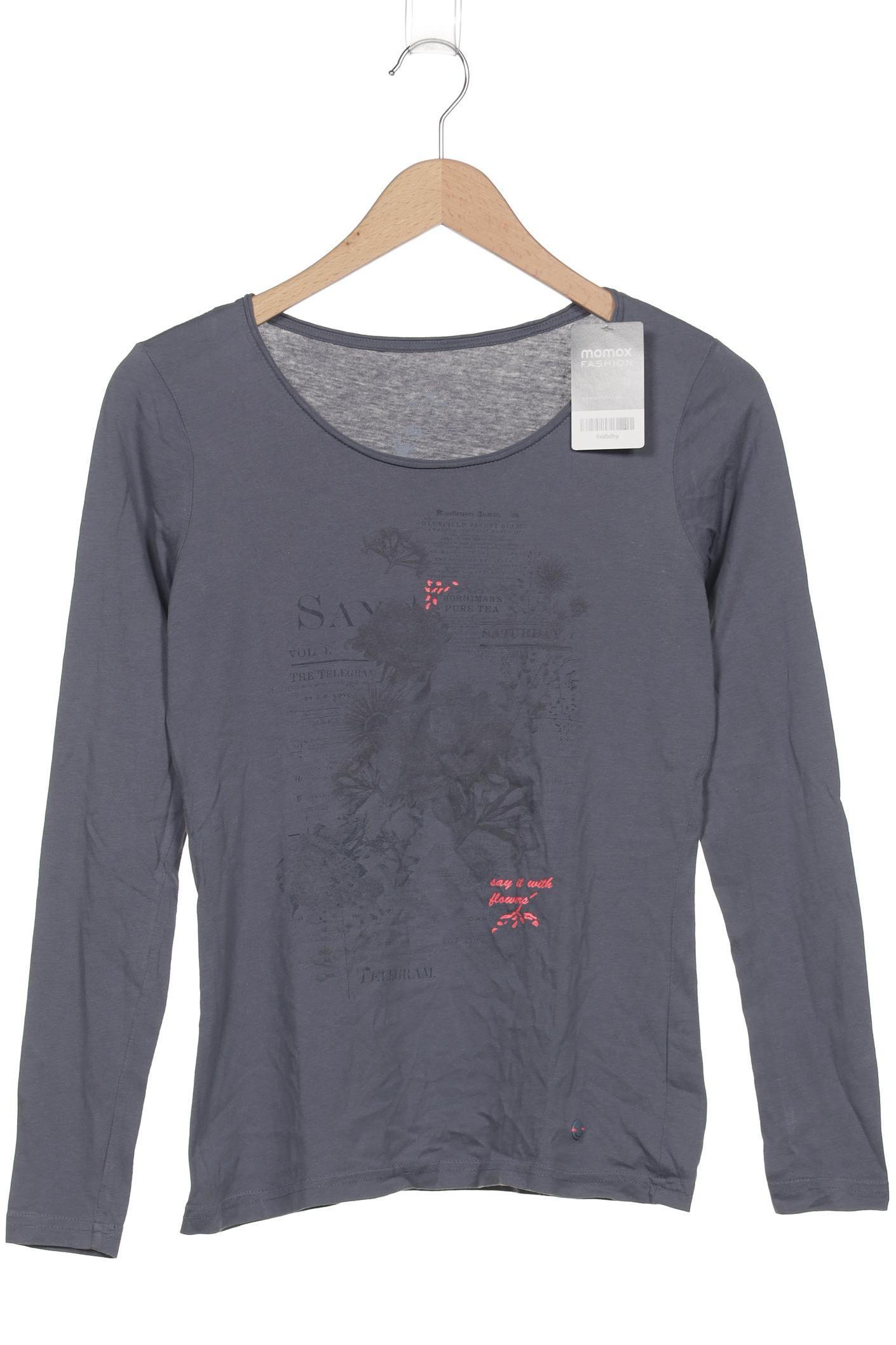 

Tom Tailor Damen Langarmshirt, marineblau, Gr. 36