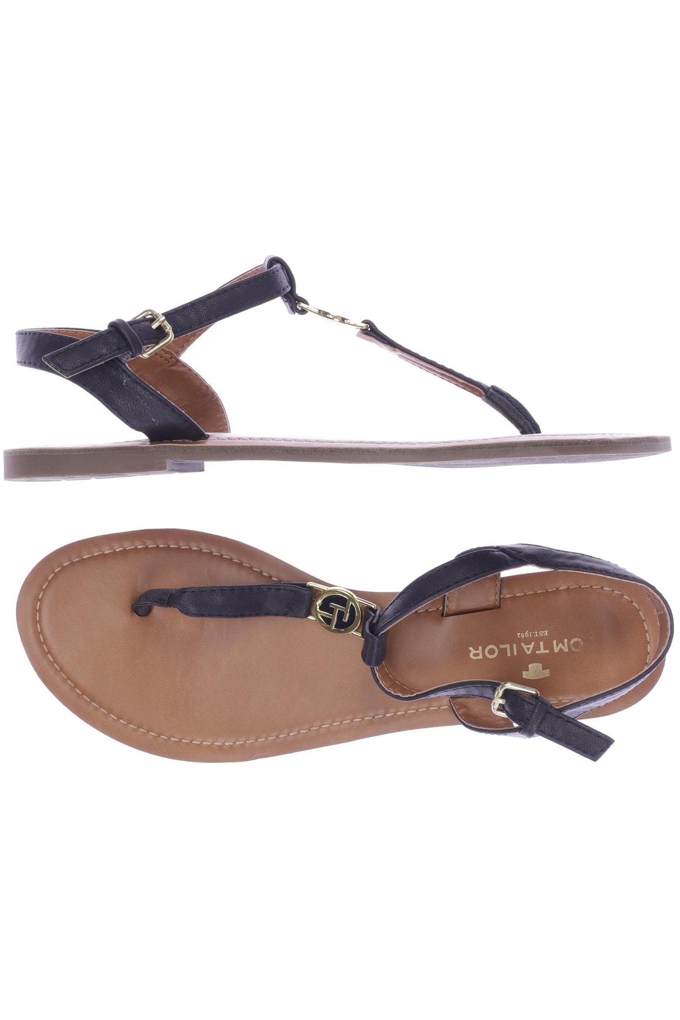 

Tom Tailor Damen Sandale, schwarz, Gr. 41