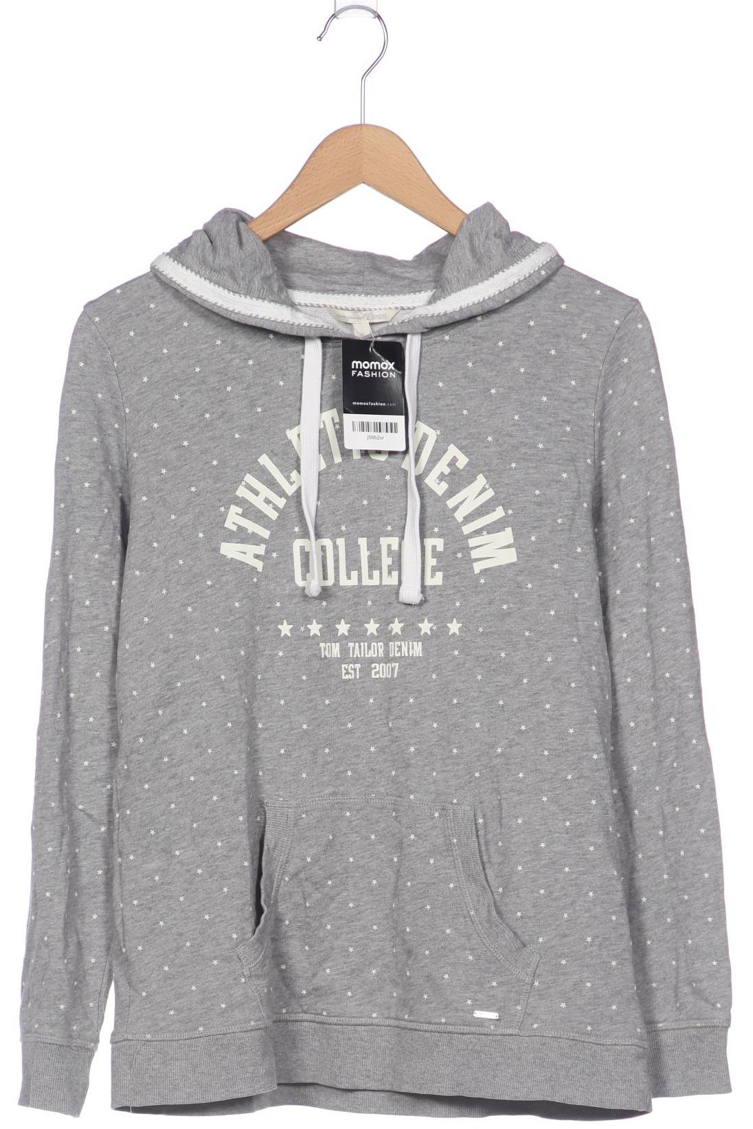 

Tom Tailor Damen Kapuzenpullover, grau, Gr. 44