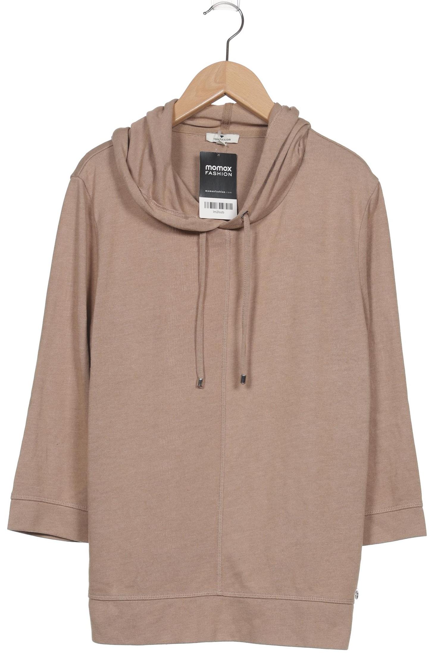 

Tom Tailor Damen Kapuzenpullover, beige, Gr. 42