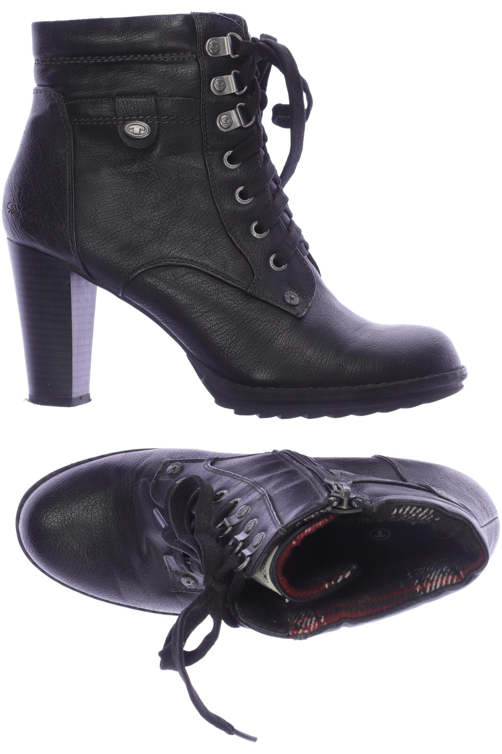 

Tom Tailor Damen Stiefelette, schwarz