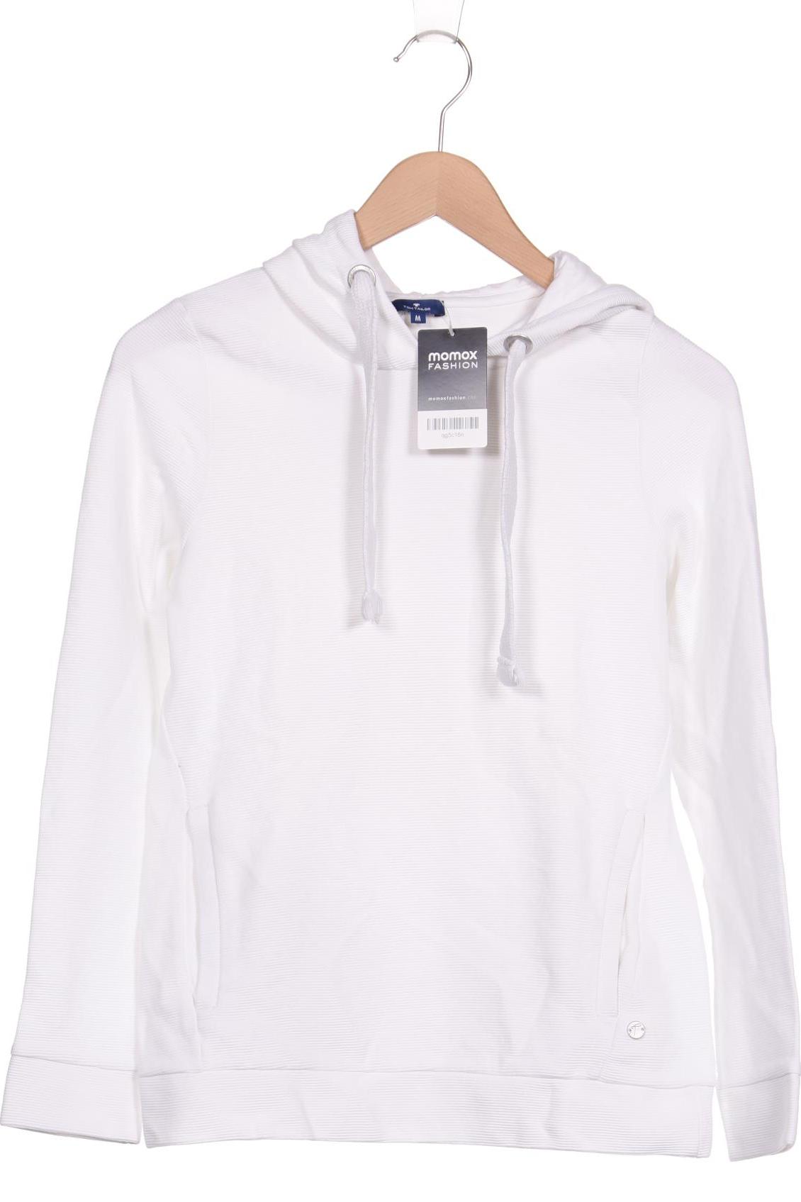

Tom Tailor Damen Kapuzenpullover, weiß, Gr. 38