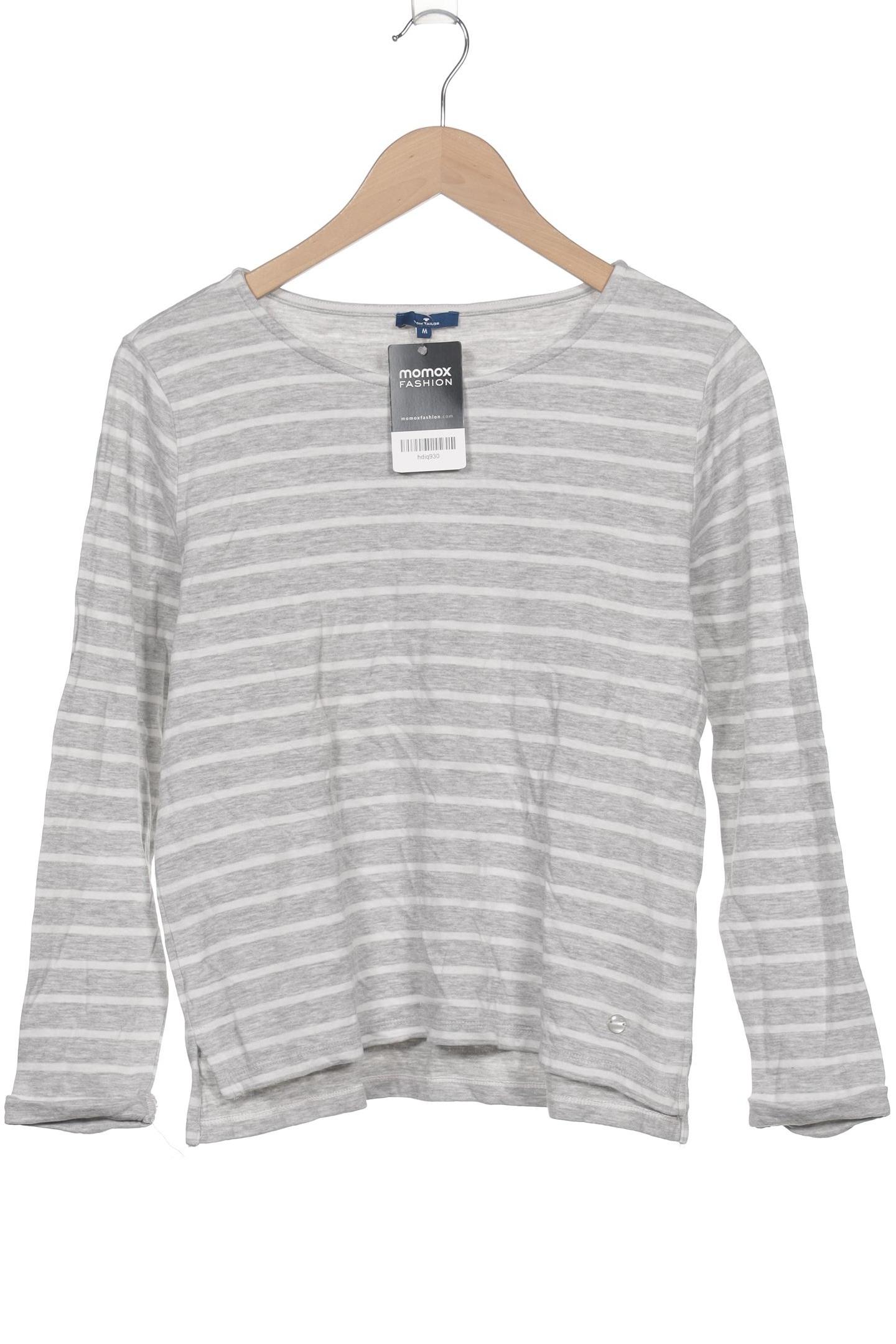 

Tom Tailor Damen Langarmshirt, grau, Gr. 38