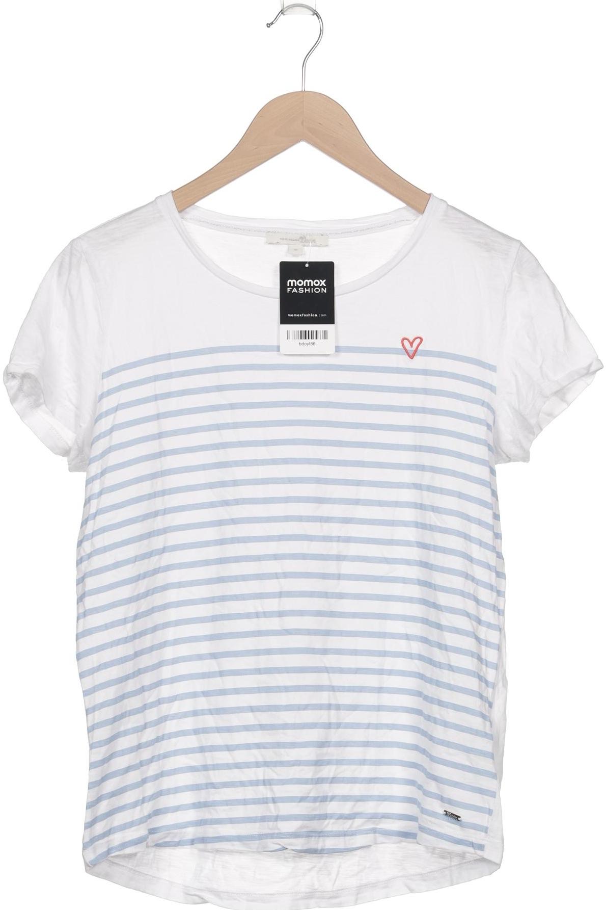 

Tom Tailor Damen T-Shirt, weiß, Gr. 38