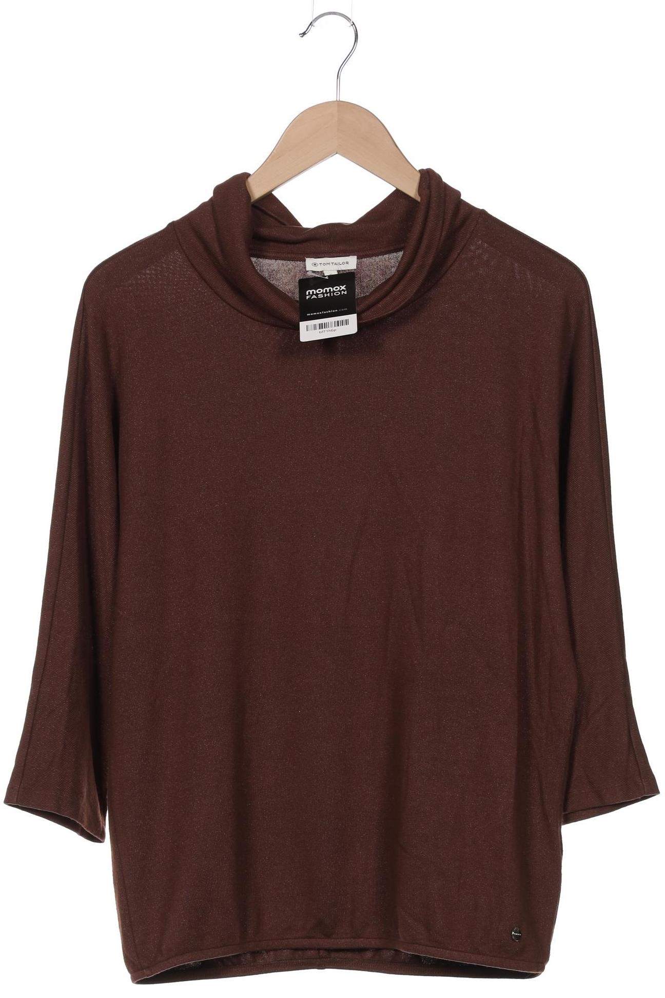 

Tom Tailor Damen Langarmshirt, braun, Gr. 36