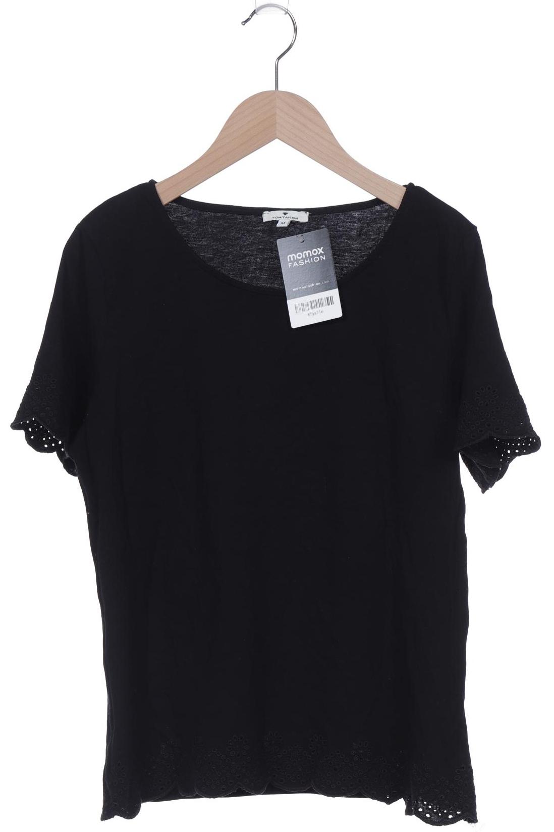 

Tom Tailor Damen T-Shirt, schwarz, Gr. 38