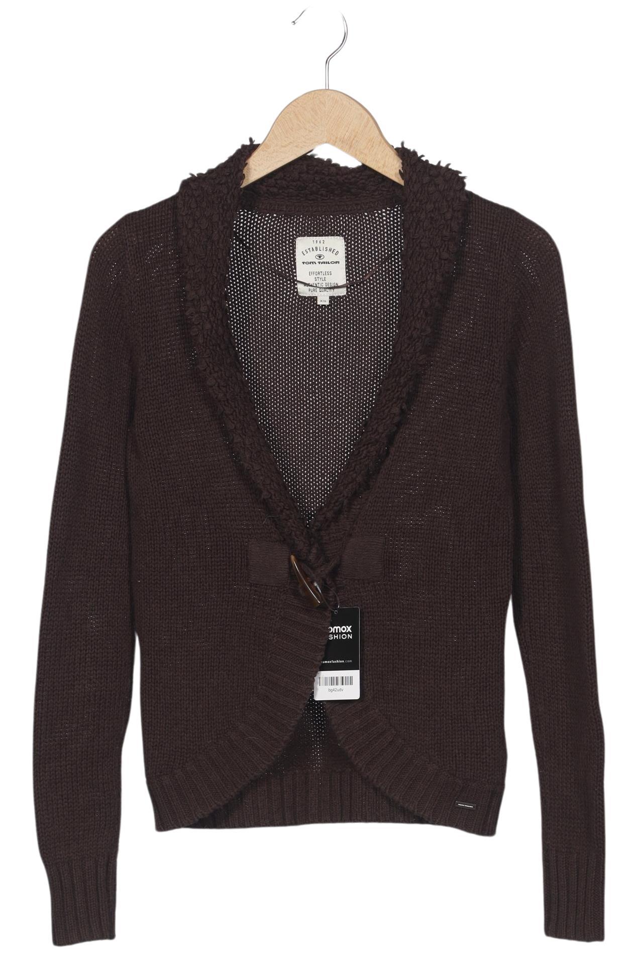 

Tom Tailor Damen Strickjacke, braun, Gr. 34