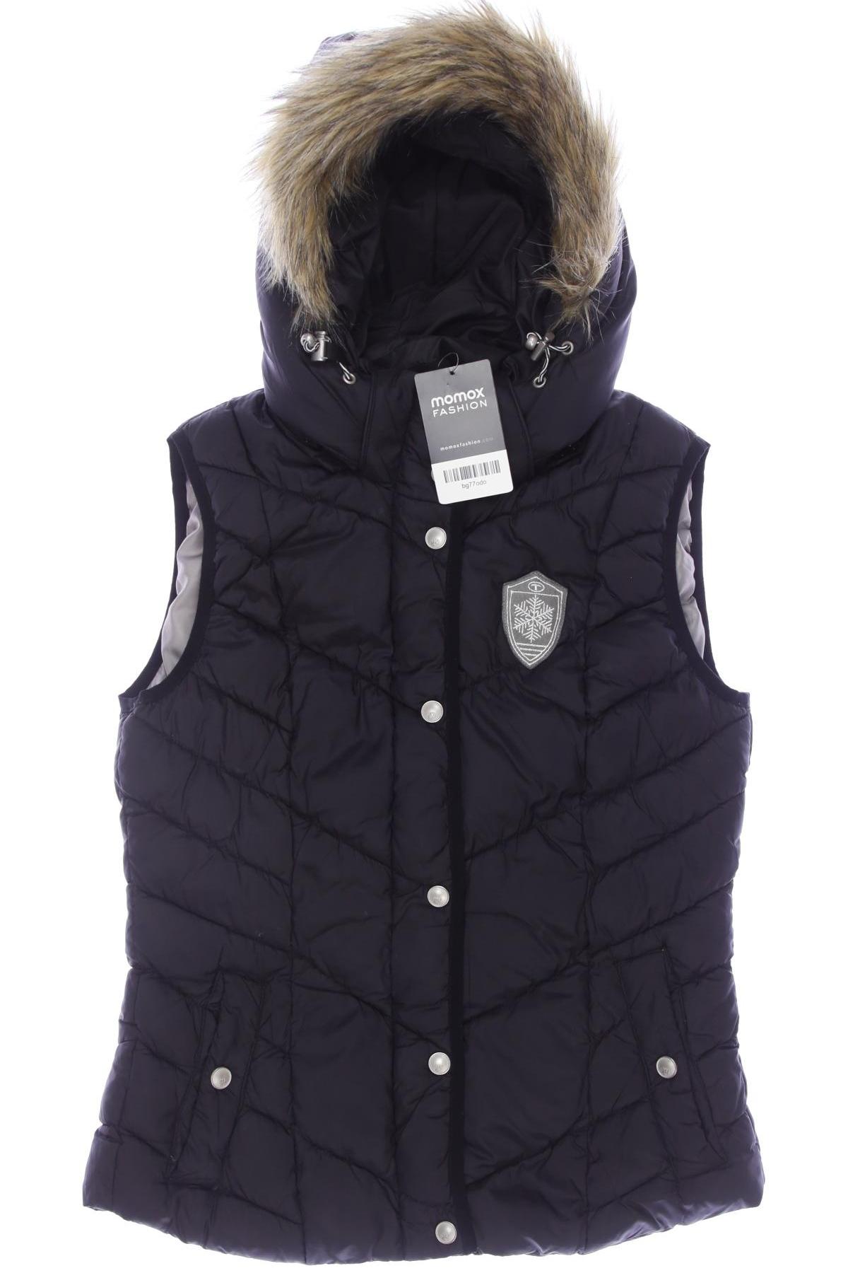 

Tom Tailor Damen Weste, schwarz, Gr. 34
