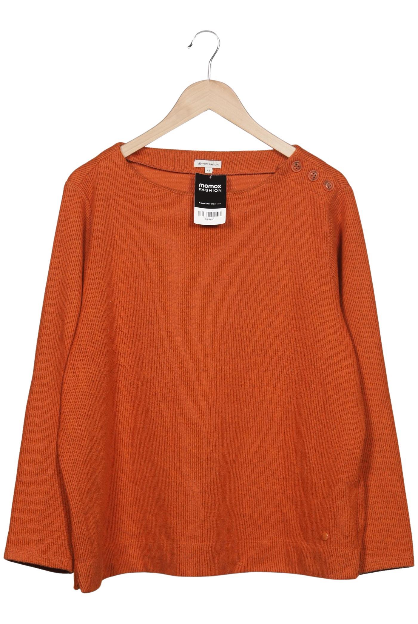 

Tom Tailor Damen Pullover, orange, Gr. 46